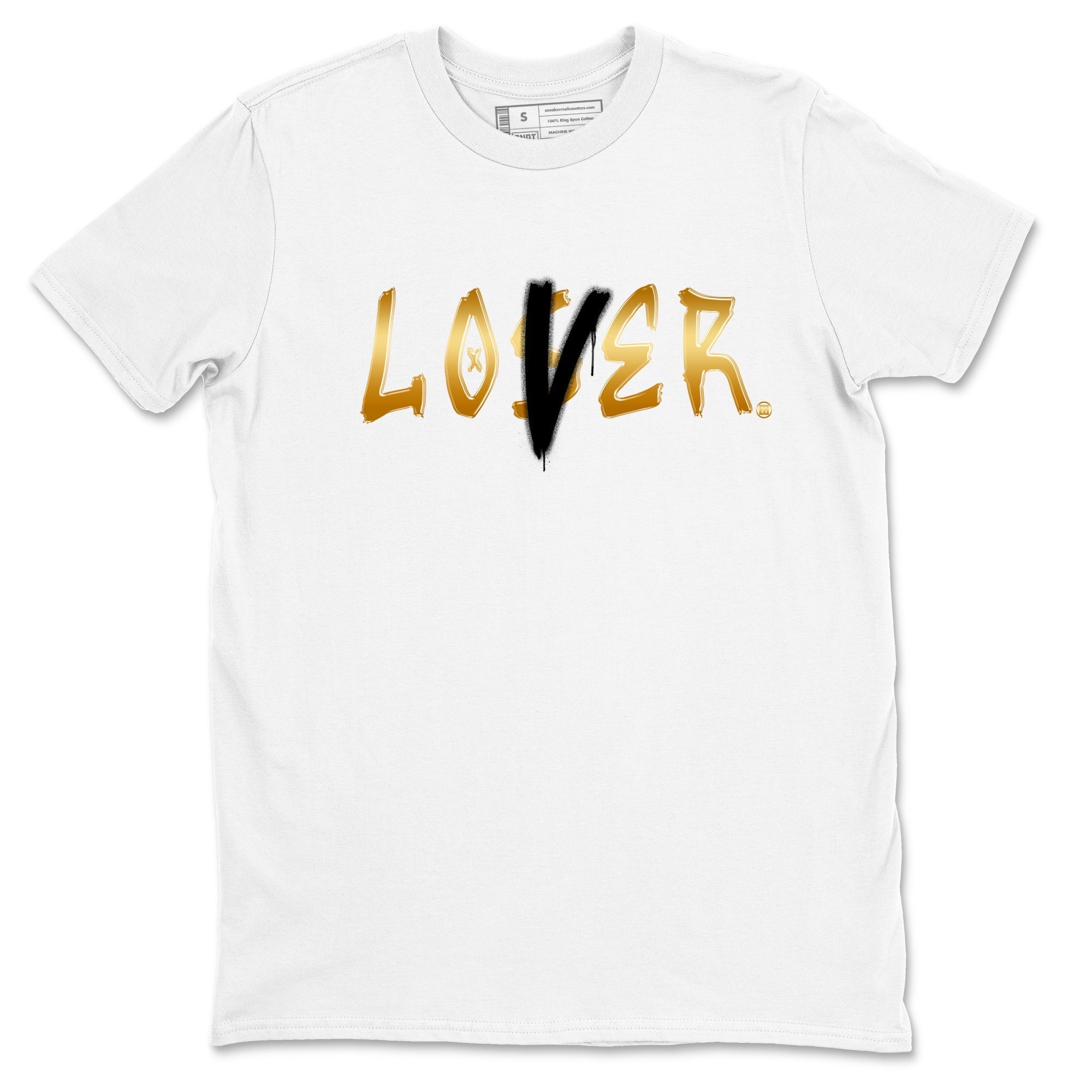 Loser Lover snkmatch Tees - Air Jordan 1 Black Metallic Gold