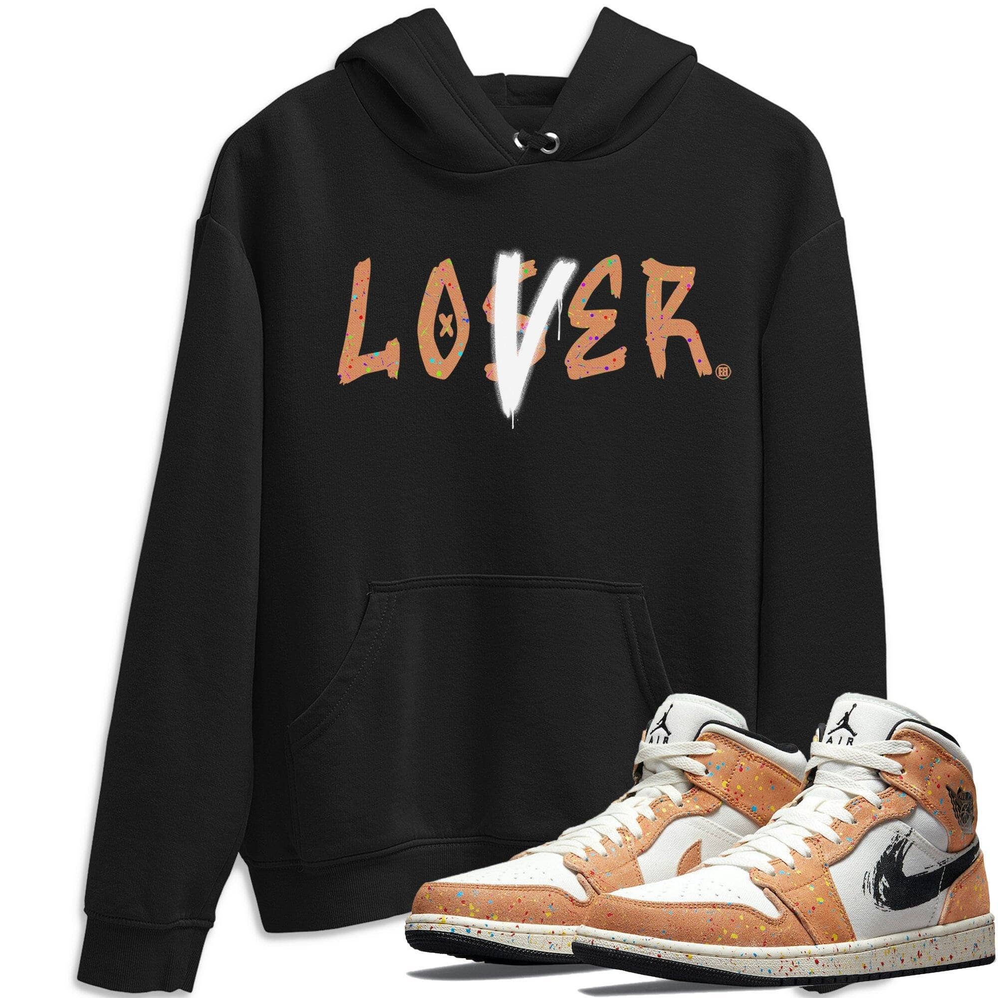 Loser Lover Unisex Tops - Air Jordan 1 Brushstroke