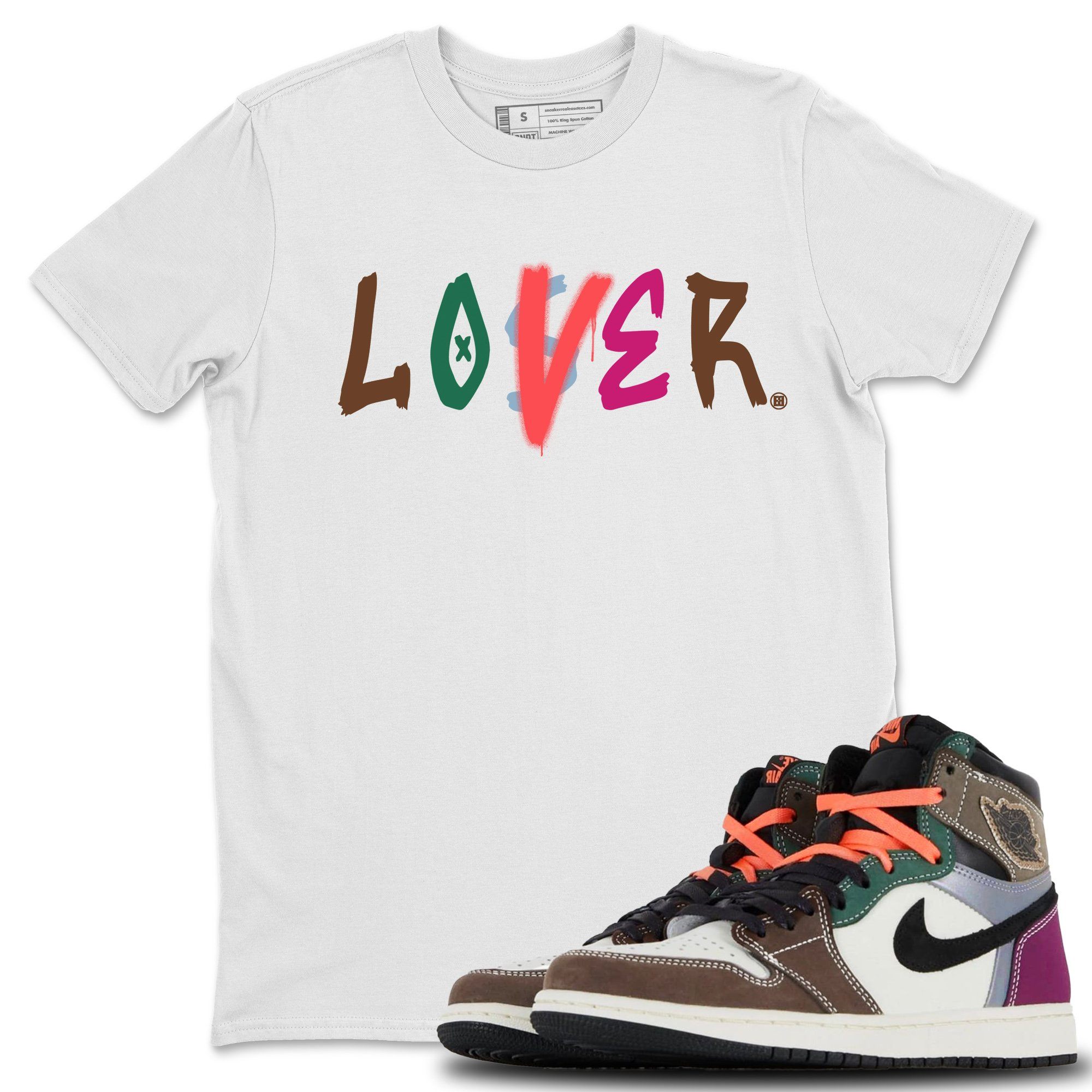Loser Lover Unisex Tops - Air Jordan 1 Hand Crafted