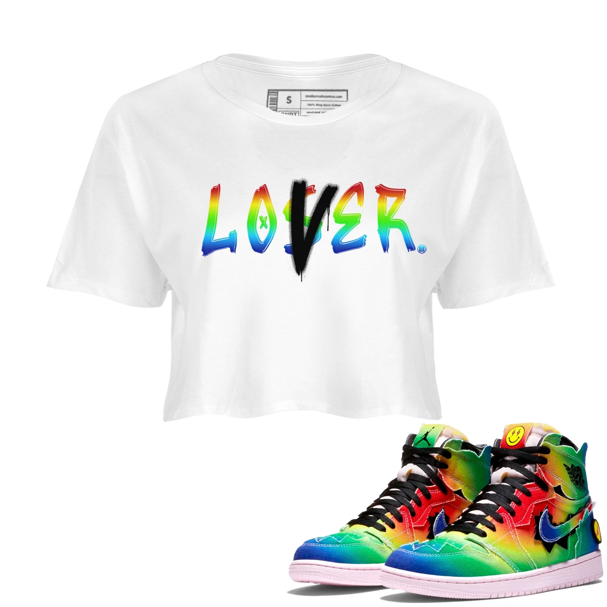 Loser Lover snkmatch Women's Top - Air Jordan 1 J Balvin