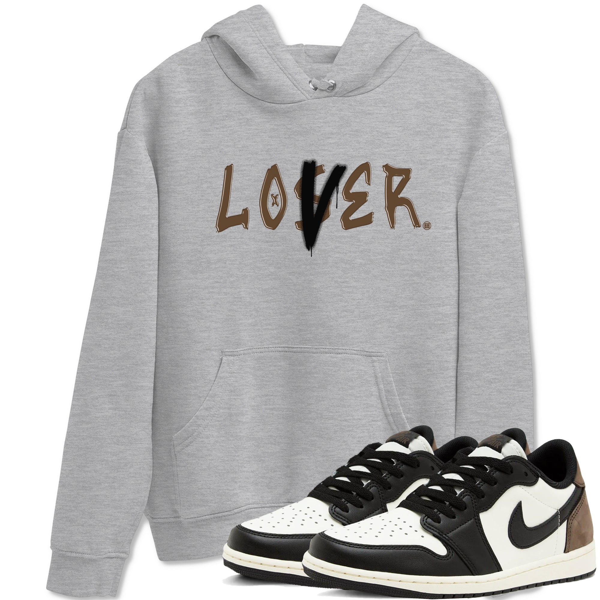 Loser Lover snkmatch Tees - Air Jordan 1 Mocha