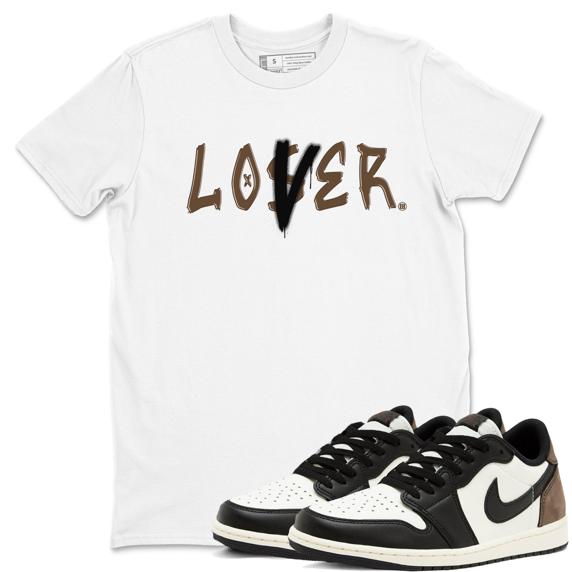 Loser Lover snkmatch Tees - Air Jordan 1 Mocha