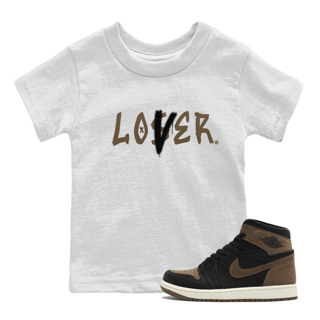 Loser Lover snkmatch Tee Kids - Air Jordan 1 Palomino