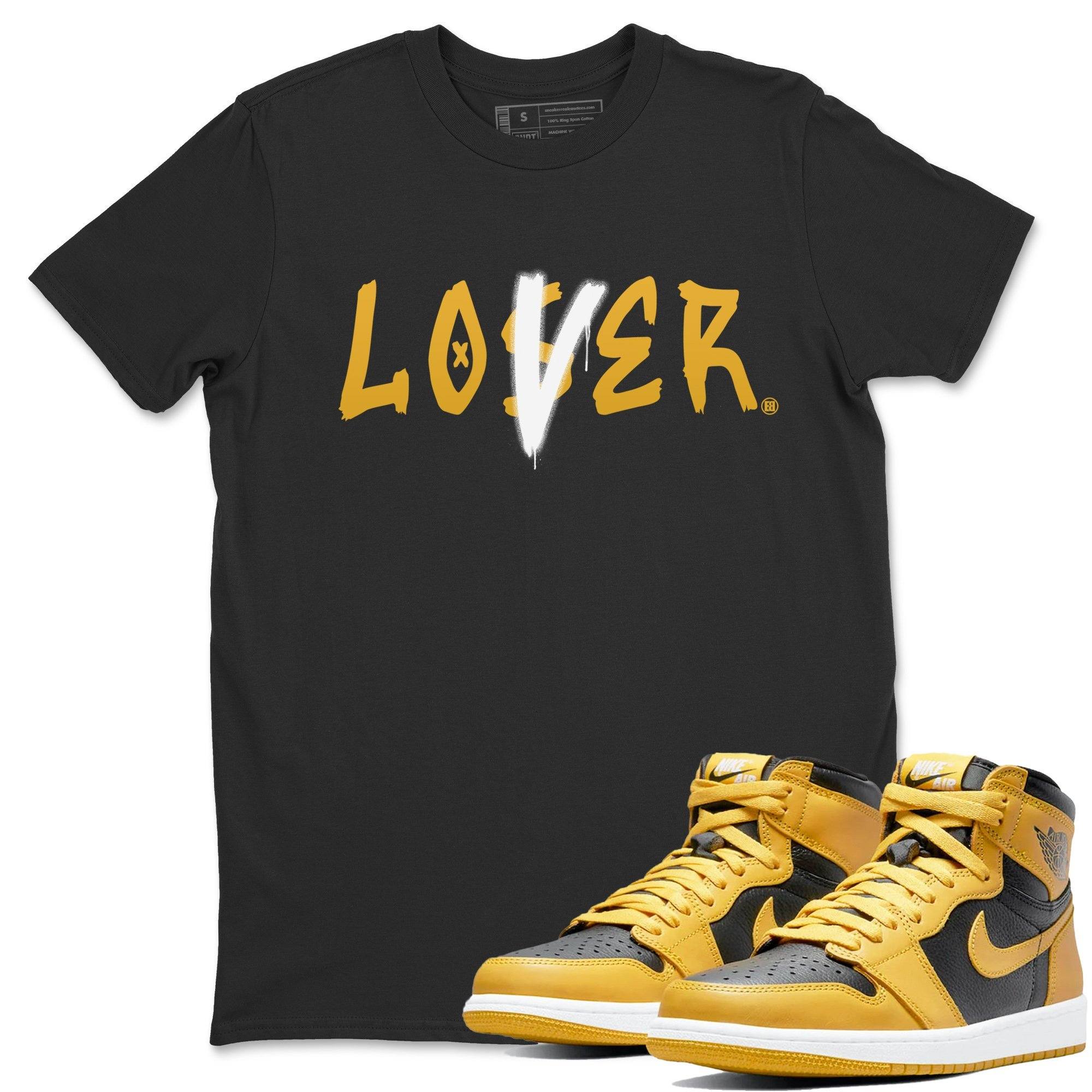 Loser Lover Unisex Tops - Air Jordan 1 Pollen
