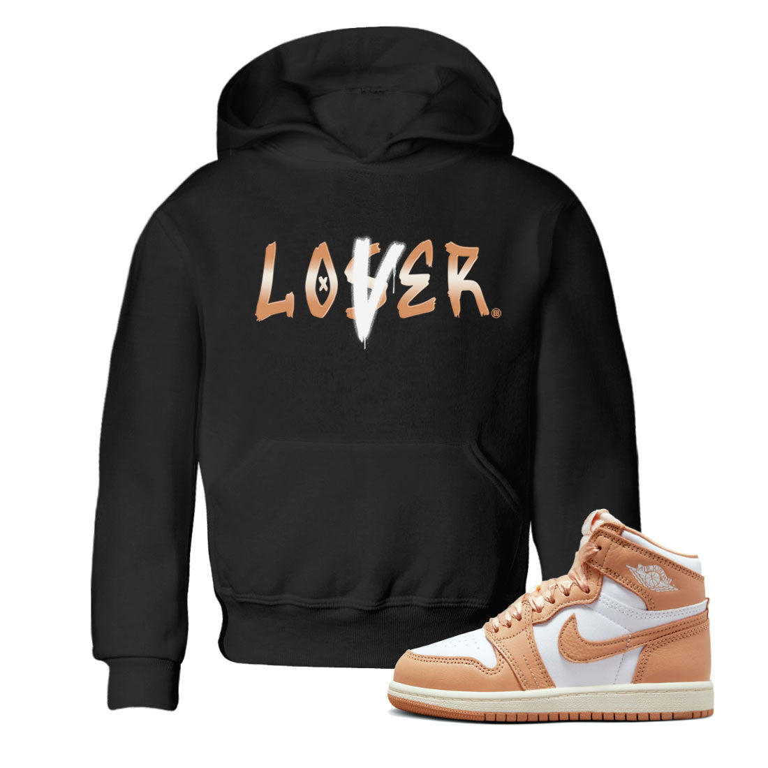Loser Lover snkmatch Tee Kids - Air Jordan 1 Praline