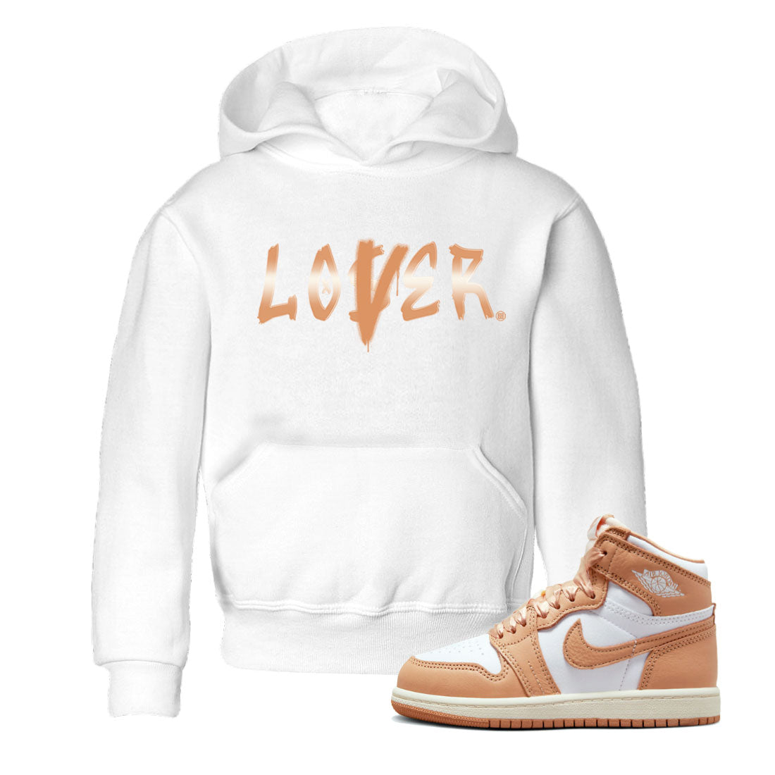 Loser Lover snkmatch Tee Kids - Air Jordan 1 Praline