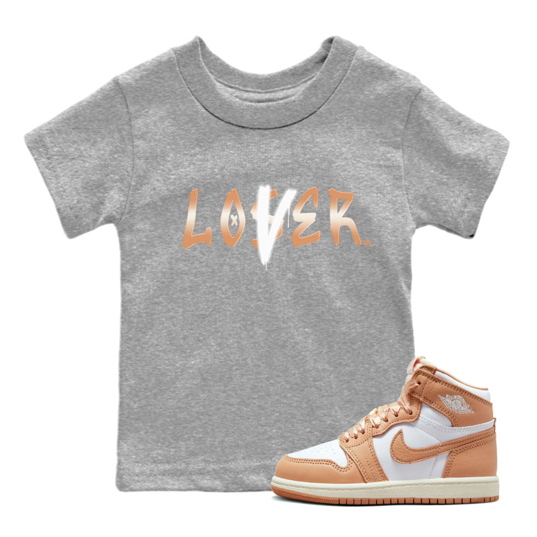 Loser Lover snkmatch Tee Kids - Air Jordan 1 Praline