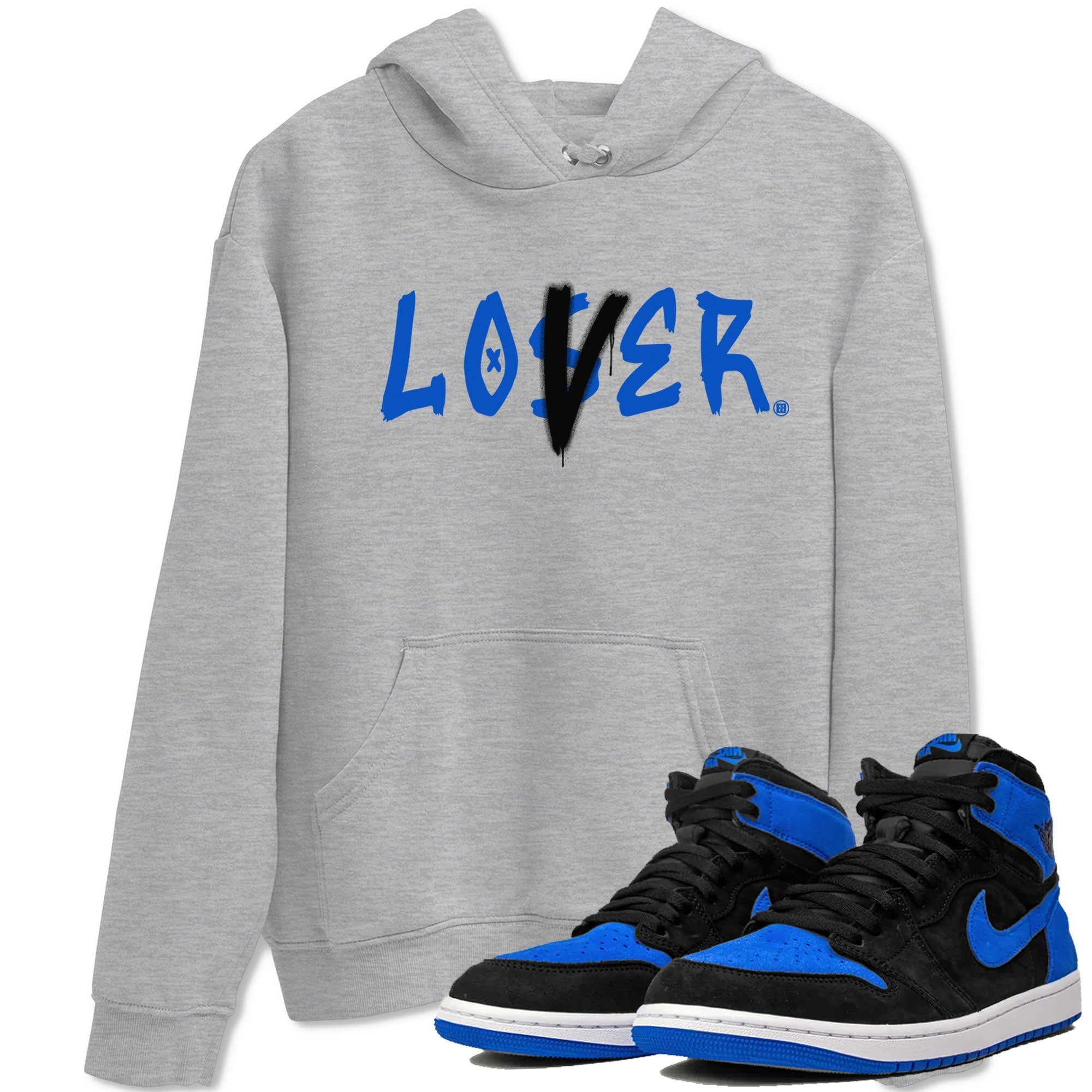 Loser Lover snkmatch Tee - Air Jordan 1 Royal Reimagined