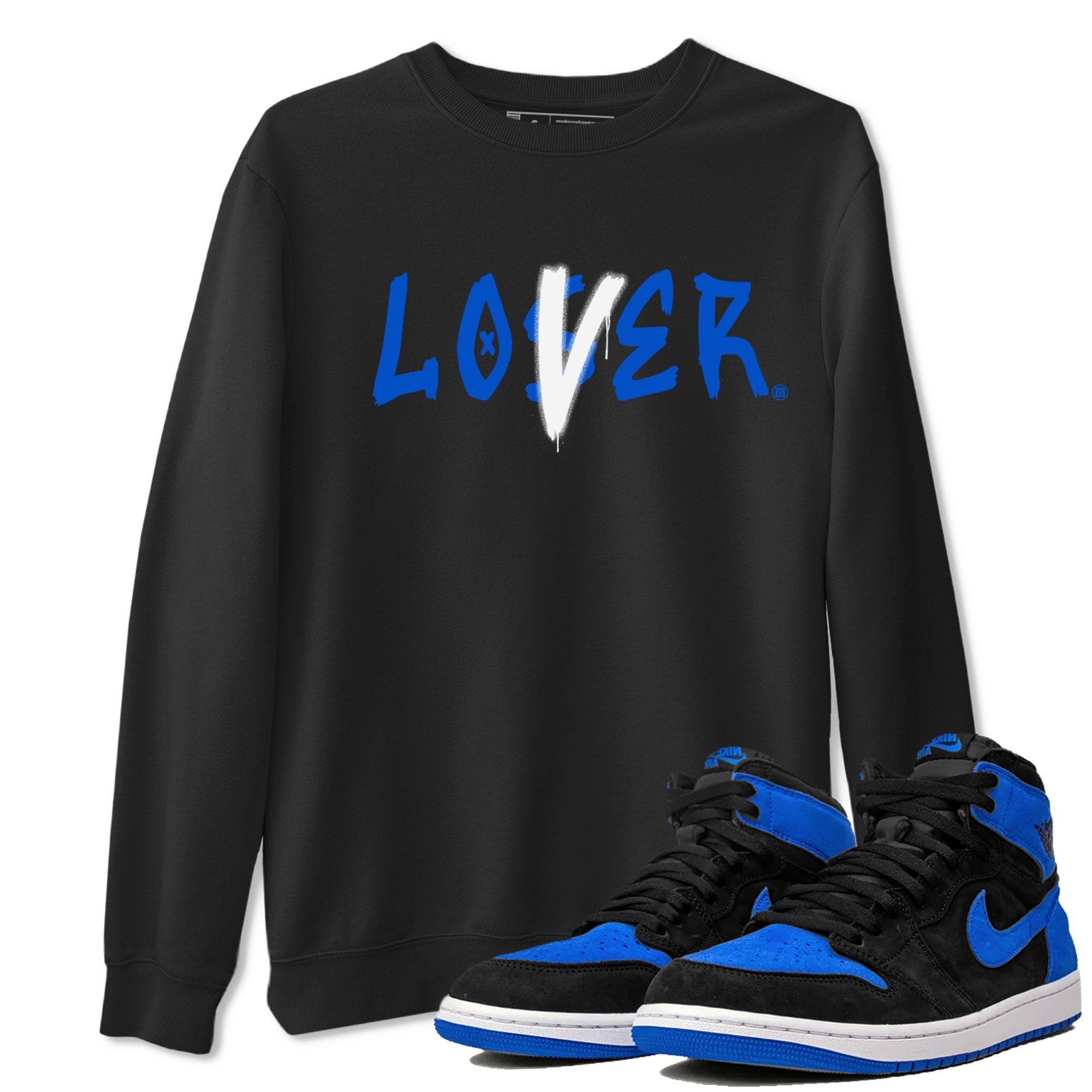 Loser Lover snkmatch Tee - Air Jordan 1 Royal Reimagined