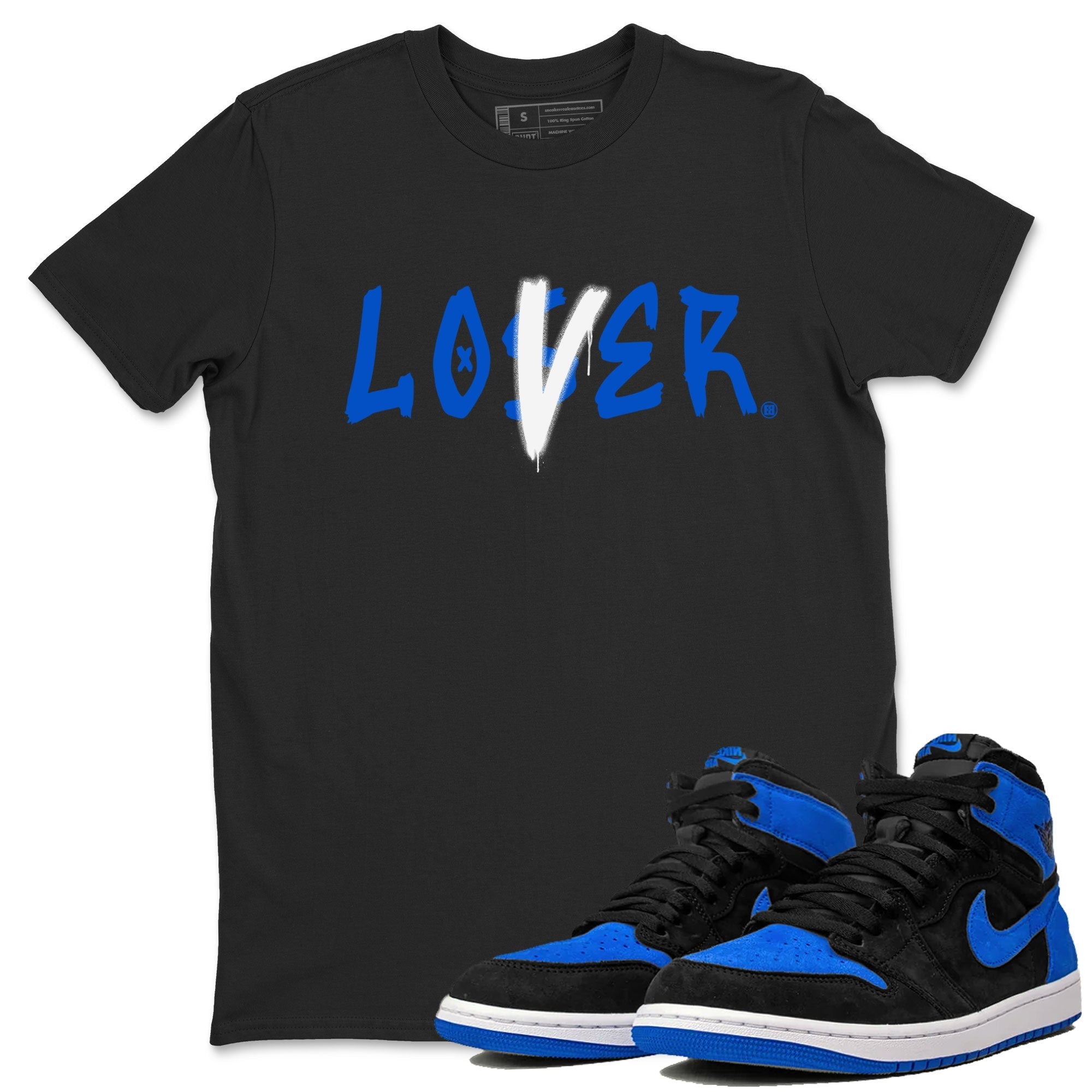 Loser Lover snkmatch Tee - Air Jordan 1 Royal Reimagined