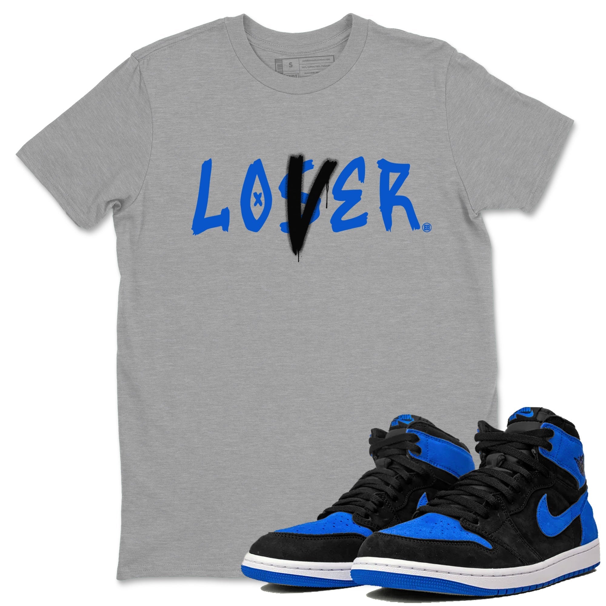Loser Lover snkmatch Tee - Air Jordan 1 Royal Reimagined