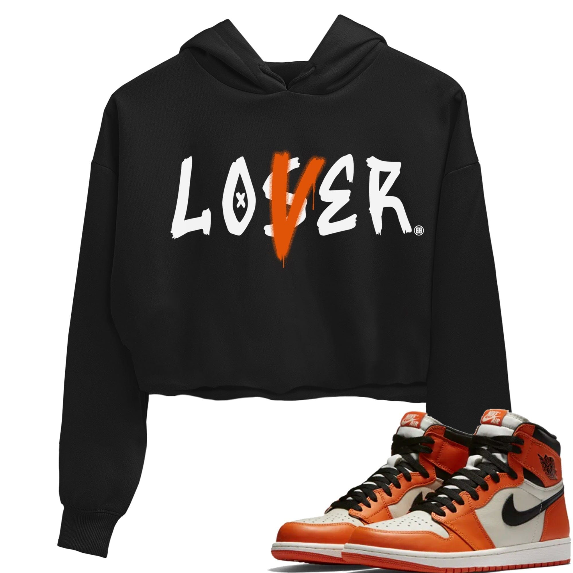 Loser Lover Women's Tops - Air Jordan 1 Shattered Backboard Away