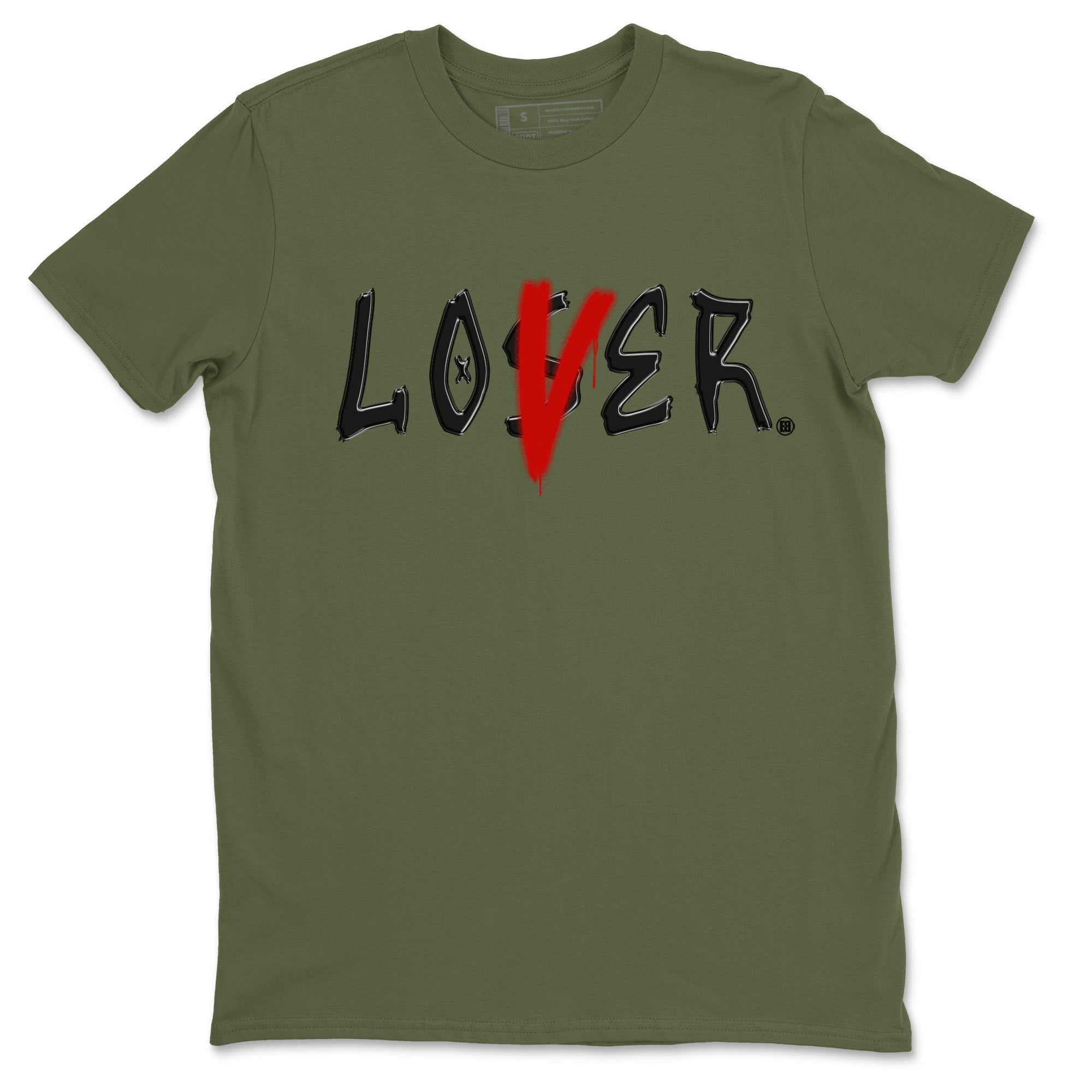 Loser Lover Unisex Tops - Air Jordan 1 Travis Scott Olive