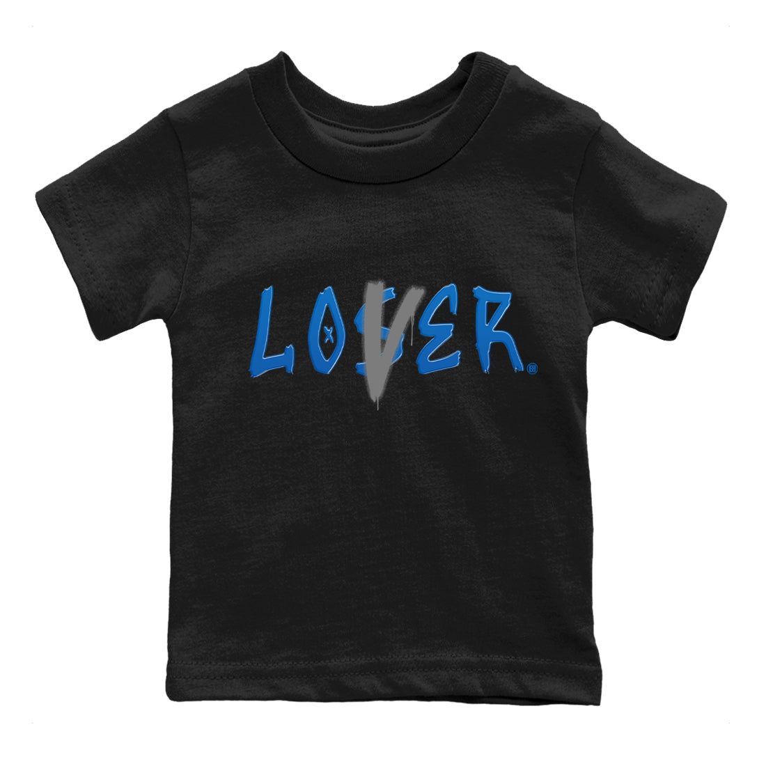 Loser Lover Kids Tops - Air Jordan 1 True Blue