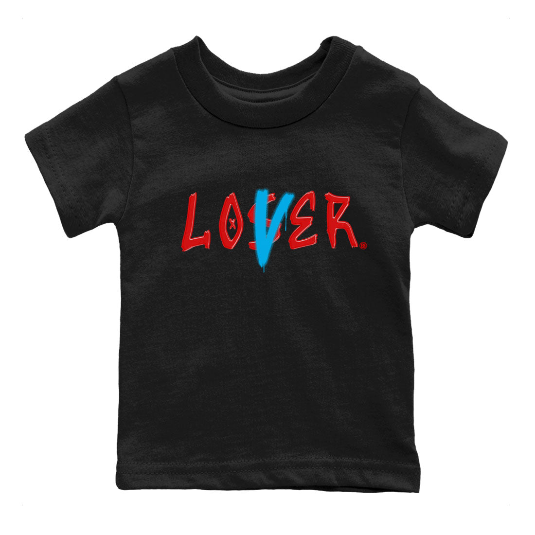 Loser Lover Kids Tops - Air Jordan 1 UNC to Chicago