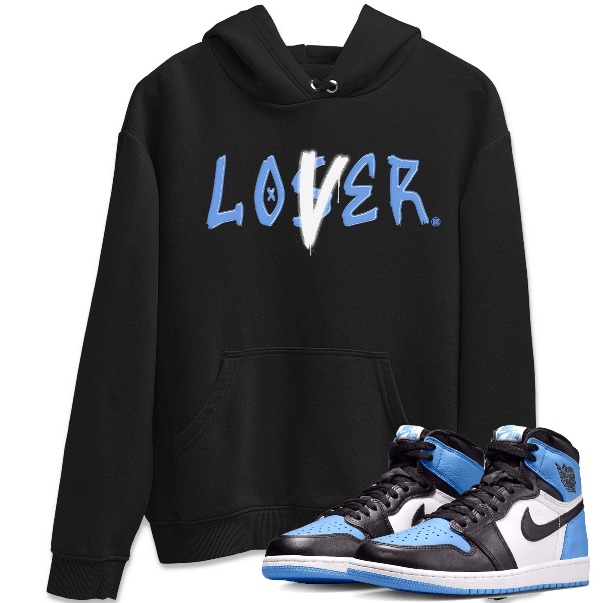 Loser Lover snkmatch Tee - Air Jordan 1 UNC Toe