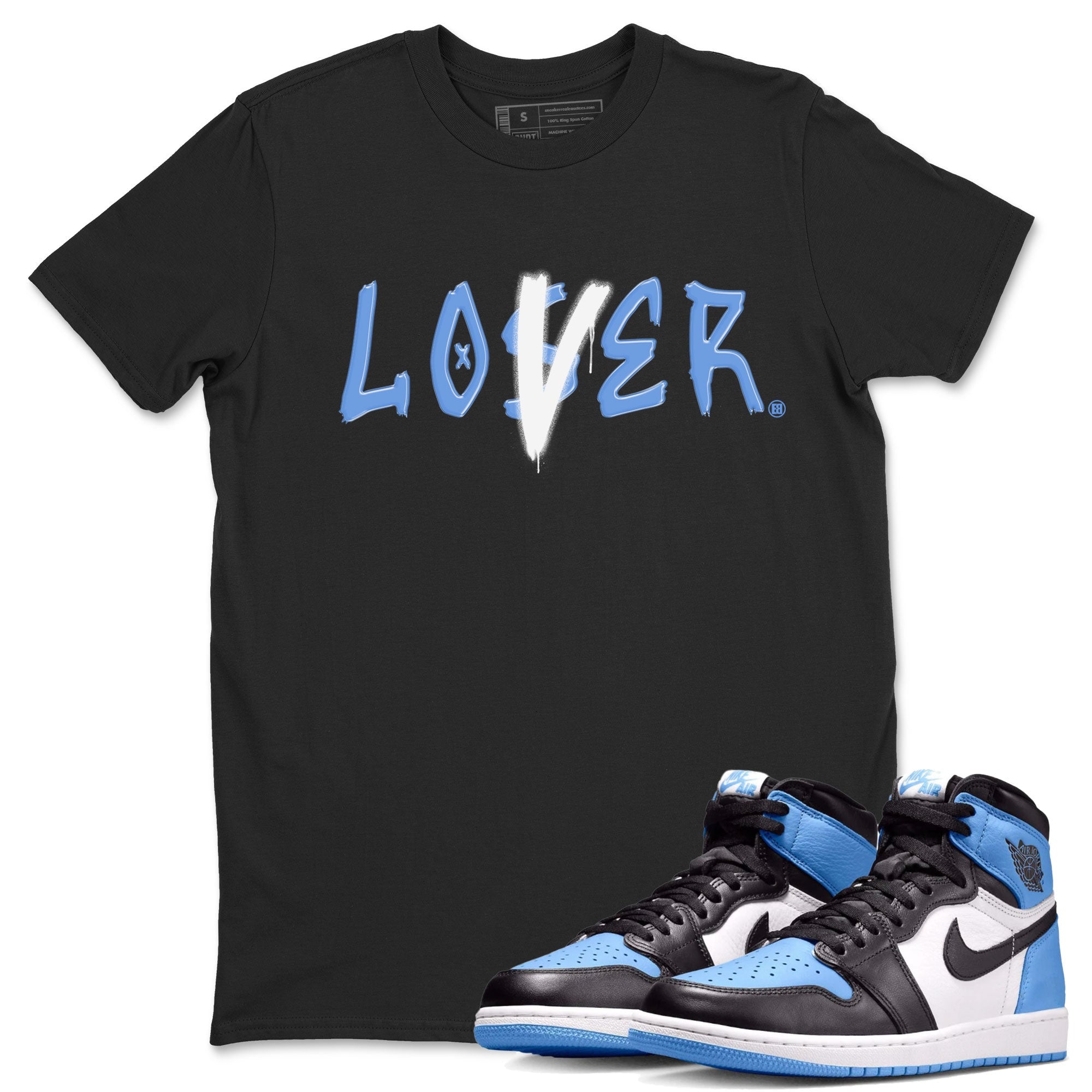Loser Lover snkmatch Tee - Air Jordan 1 UNC Toe