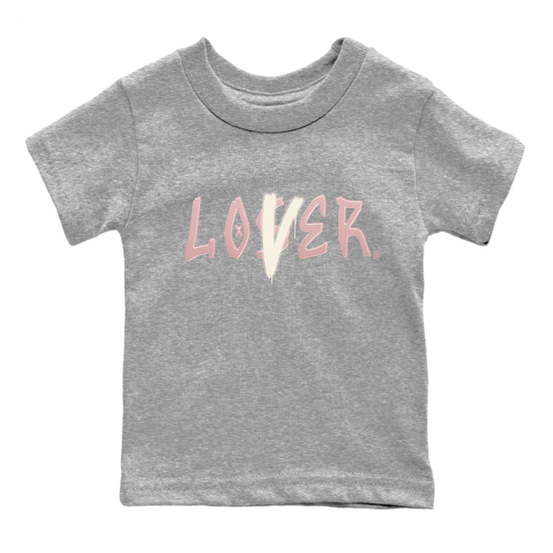 Loser Lover Kids Tops - Air Jordan 1 Washed Pink