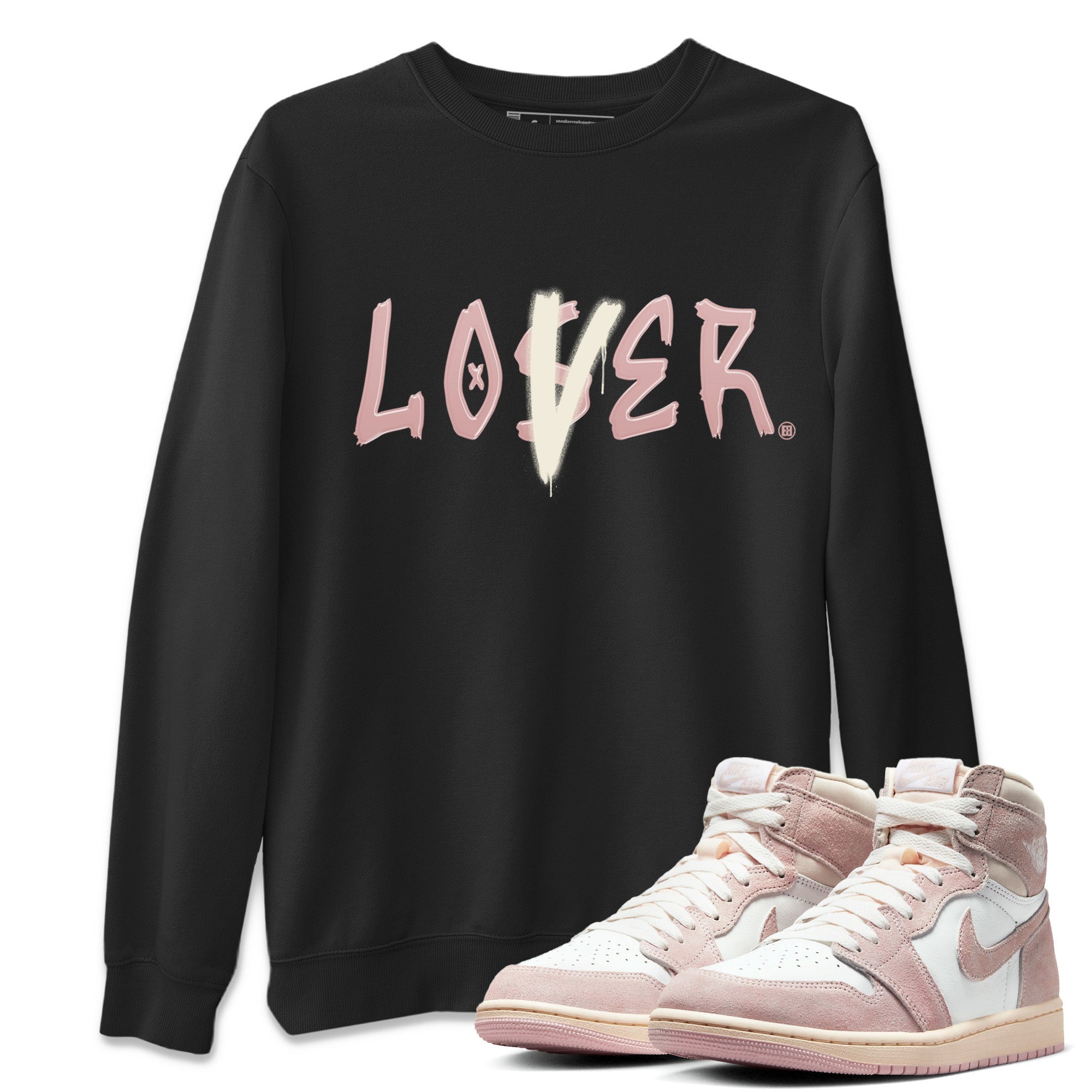 Loser Lover Unisex Tops - Air Jordan 1 Washed Pink