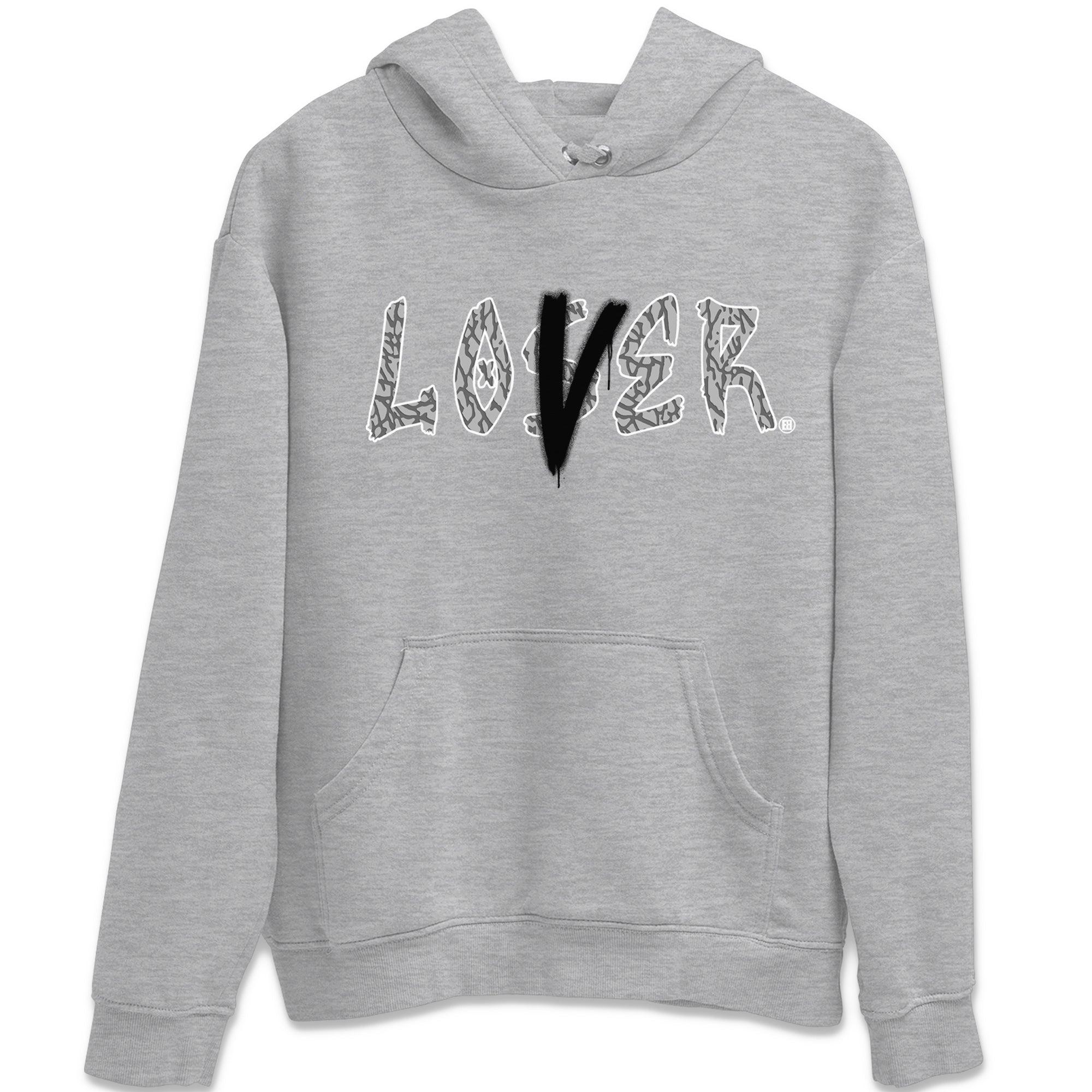 Loser Lover Unisex Tops - Air Jordan 1 White Cement