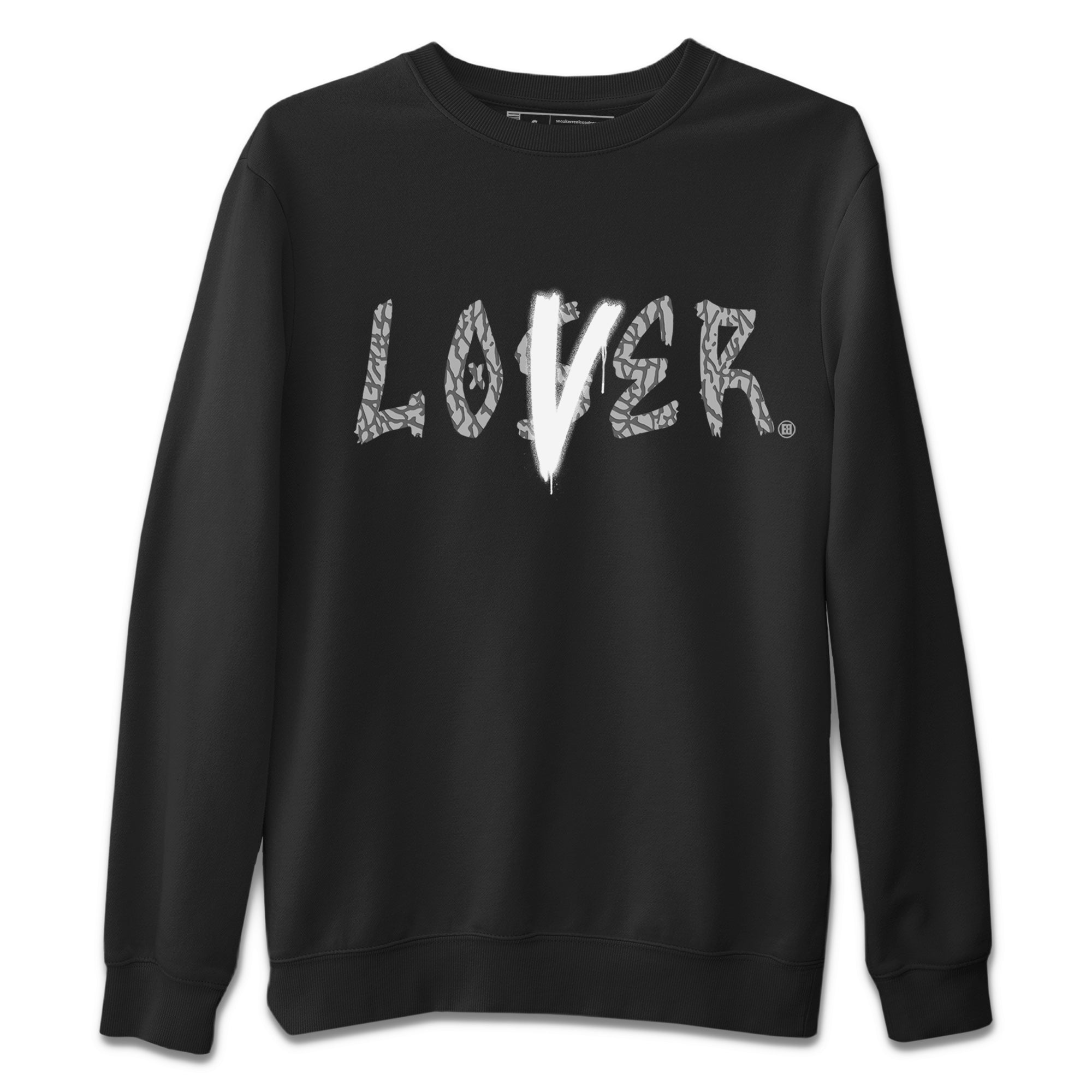 Loser Lover Unisex Tops - Air Jordan 1 White Cement