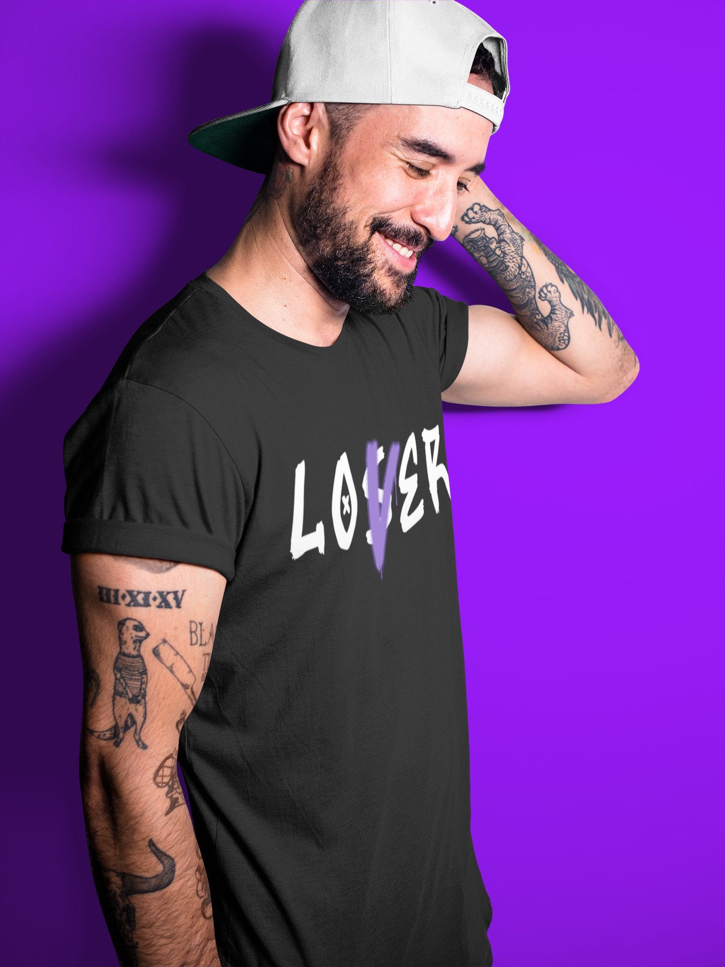 Loser Lover Unisex Tops - Air Jordan 1 WMNS Court Purple
