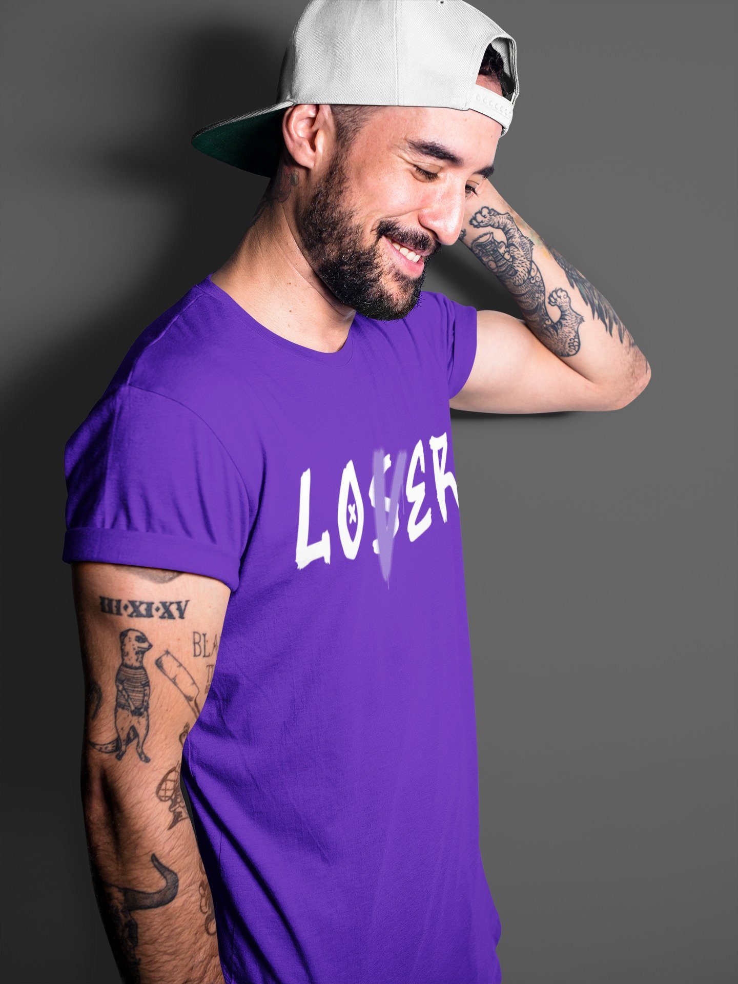 Loser Lover Unisex Tops - Air Jordan 1 WMNS Court Purple