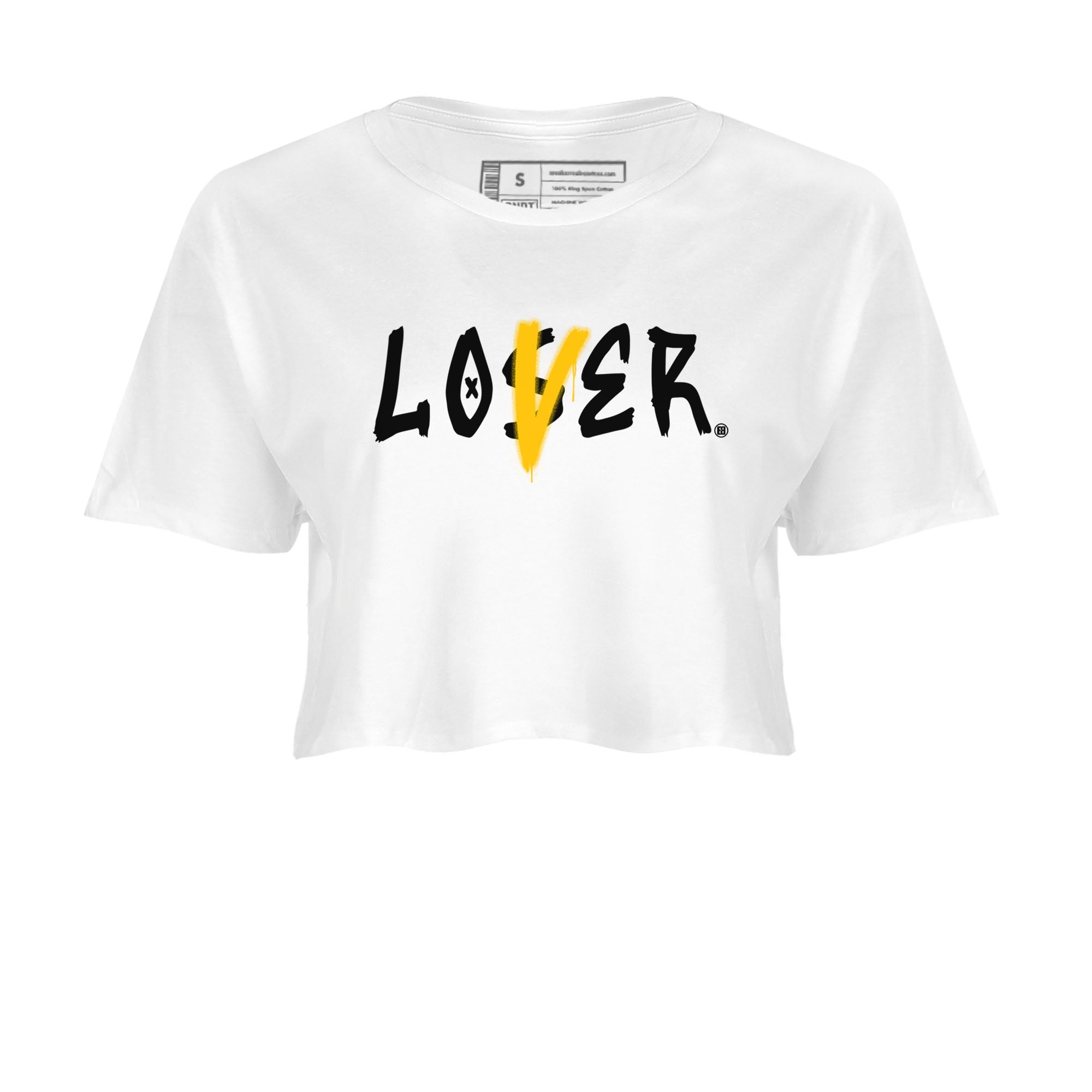 Loser Lover snkmatch Women's Top - Air Jordan 1 Yellow Ochre
