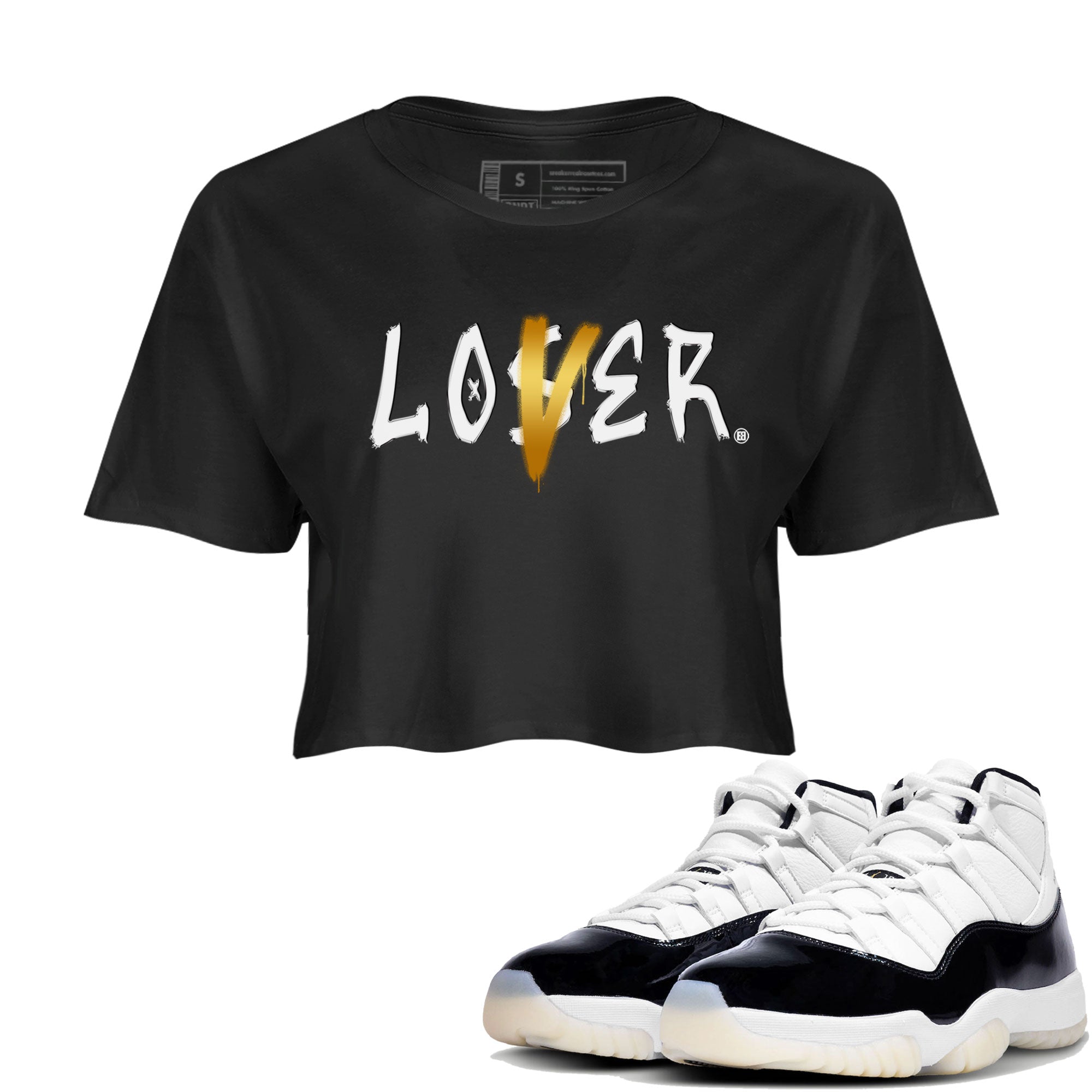 Loser Lover snkmatch Women's Top - Air Jordan 11 Gratitude