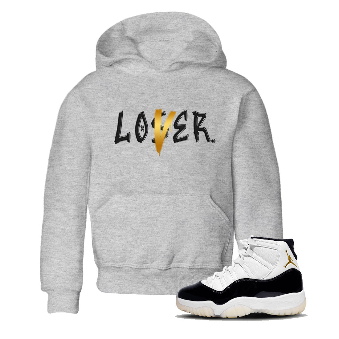 Loser Lover snkmatch Tee Kids - Air Jordan 11 Gratitude