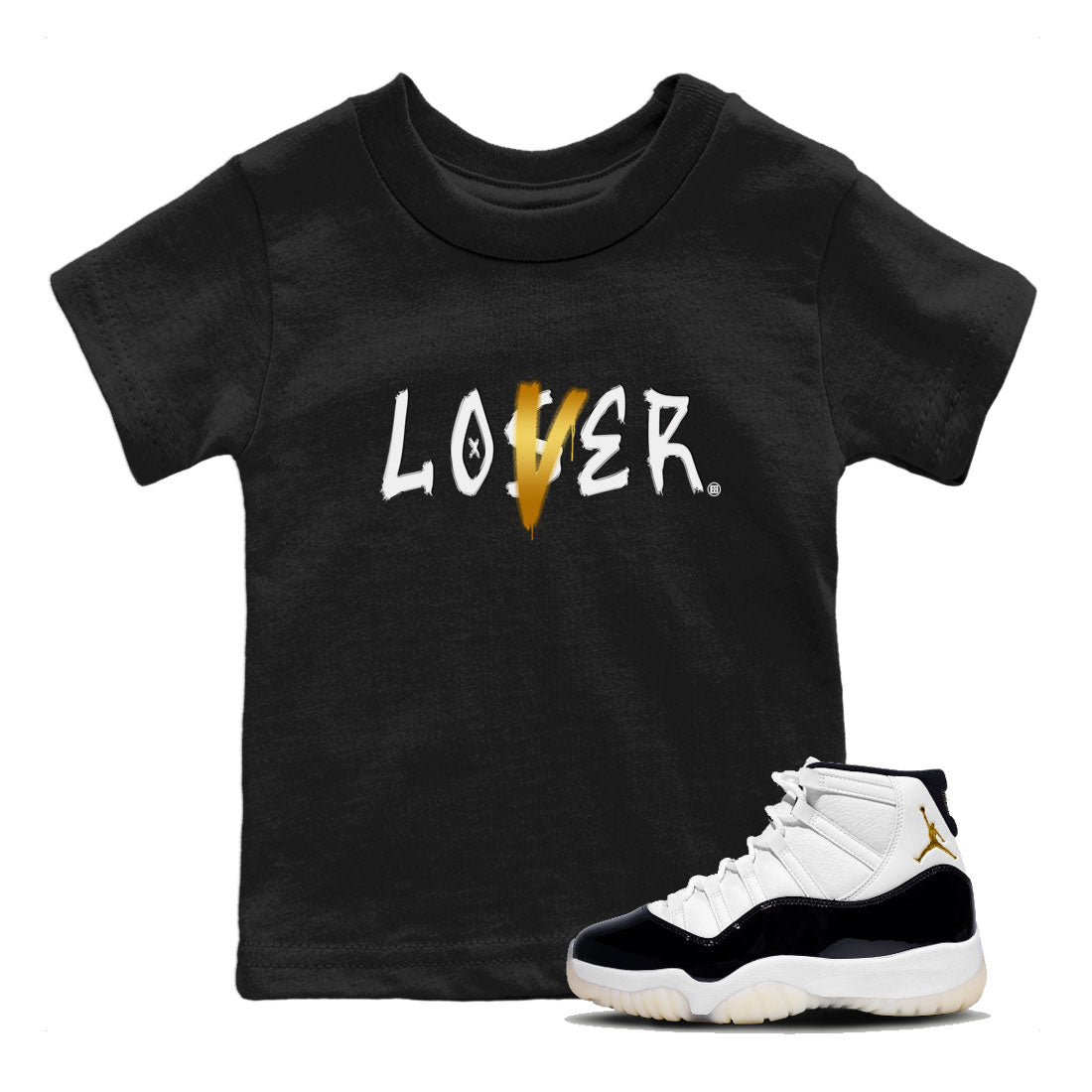 Loser Lover snkmatch Tee Kids - Air Jordan 11 Gratitude