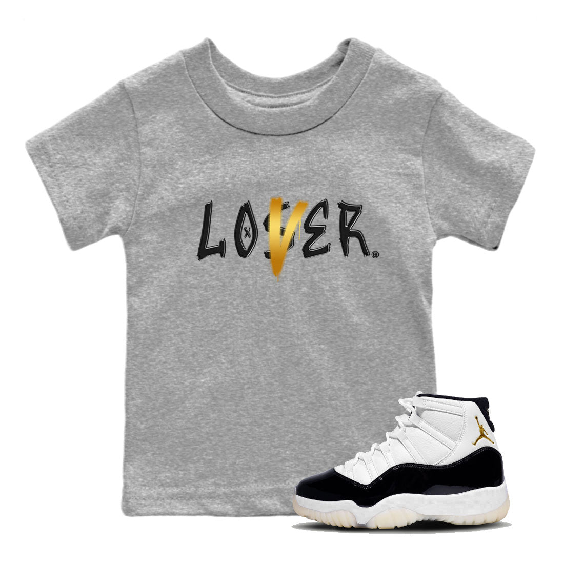Loser Lover snkmatch Tee Kids - Air Jordan 11 Gratitude