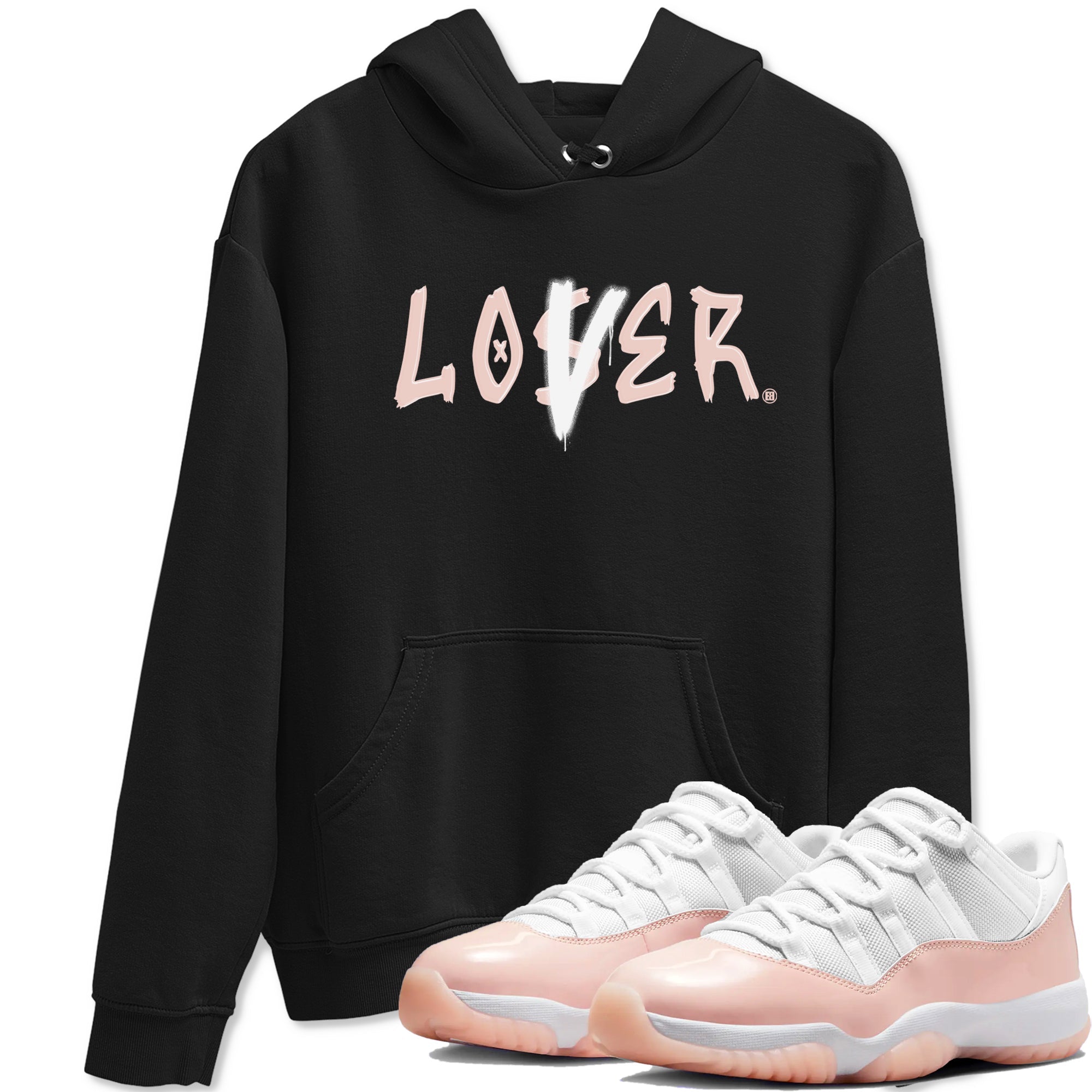 Loser Lover snkmatch Tees - Air Jordan 11 Legend Pink