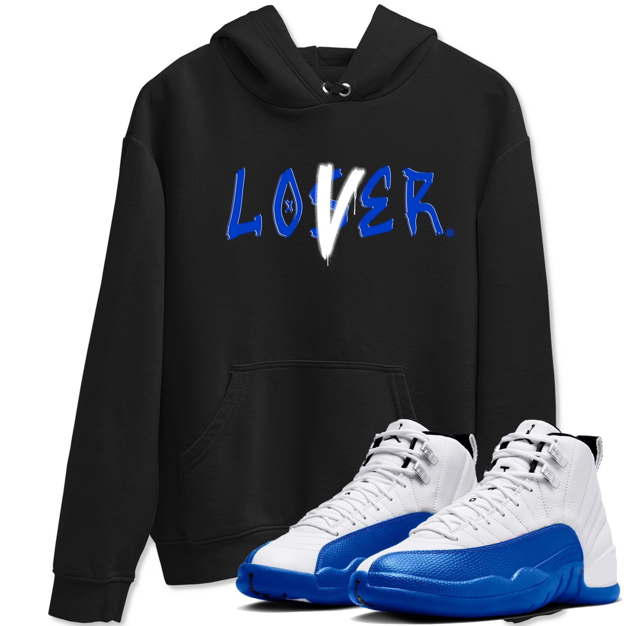 Loser Lover snkmatch Tees - Air Jordan 12 Blueberry