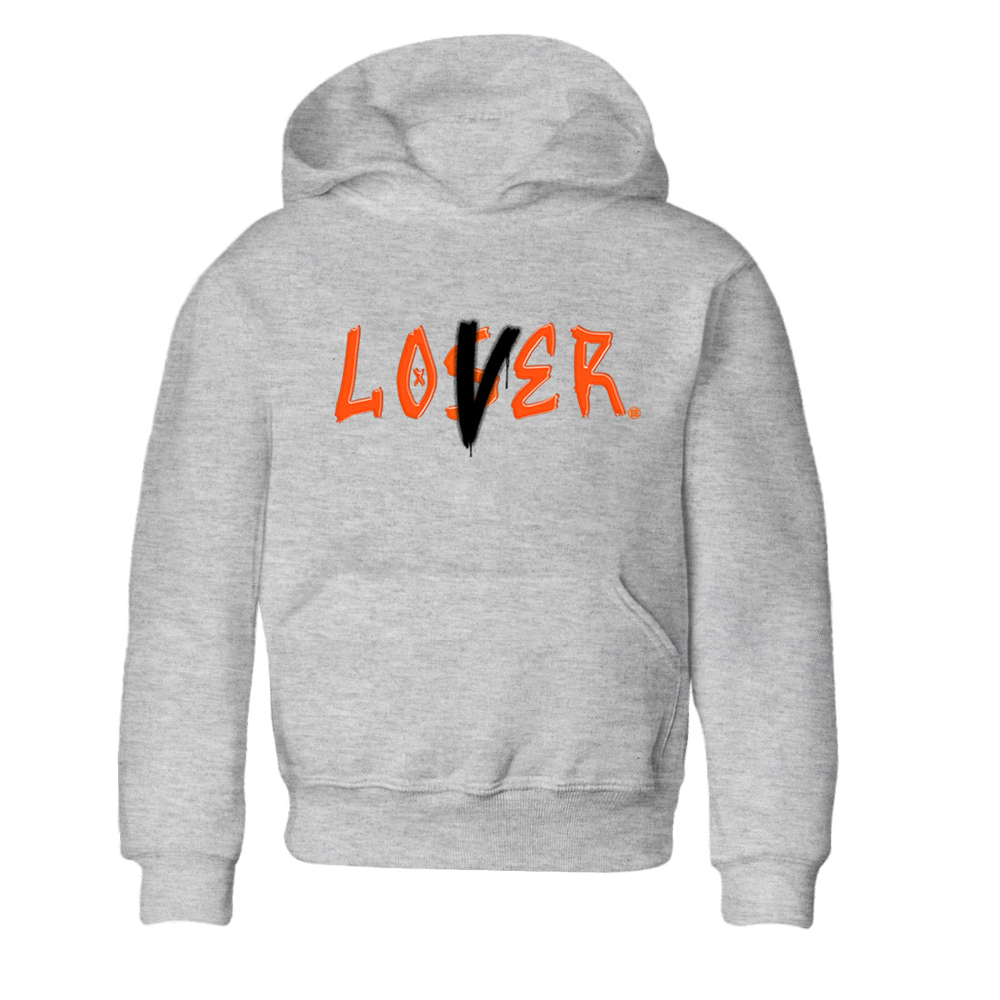 Loser Lover Kids Tops - Air Jordan 12 Brilliant Orange
