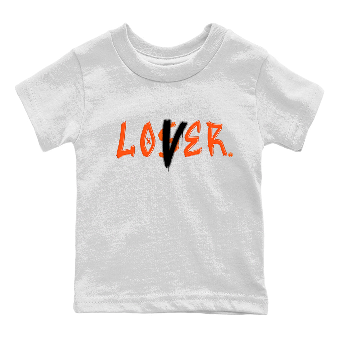 Loser Lover Kids Tops - Air Jordan 12 Brilliant Orange