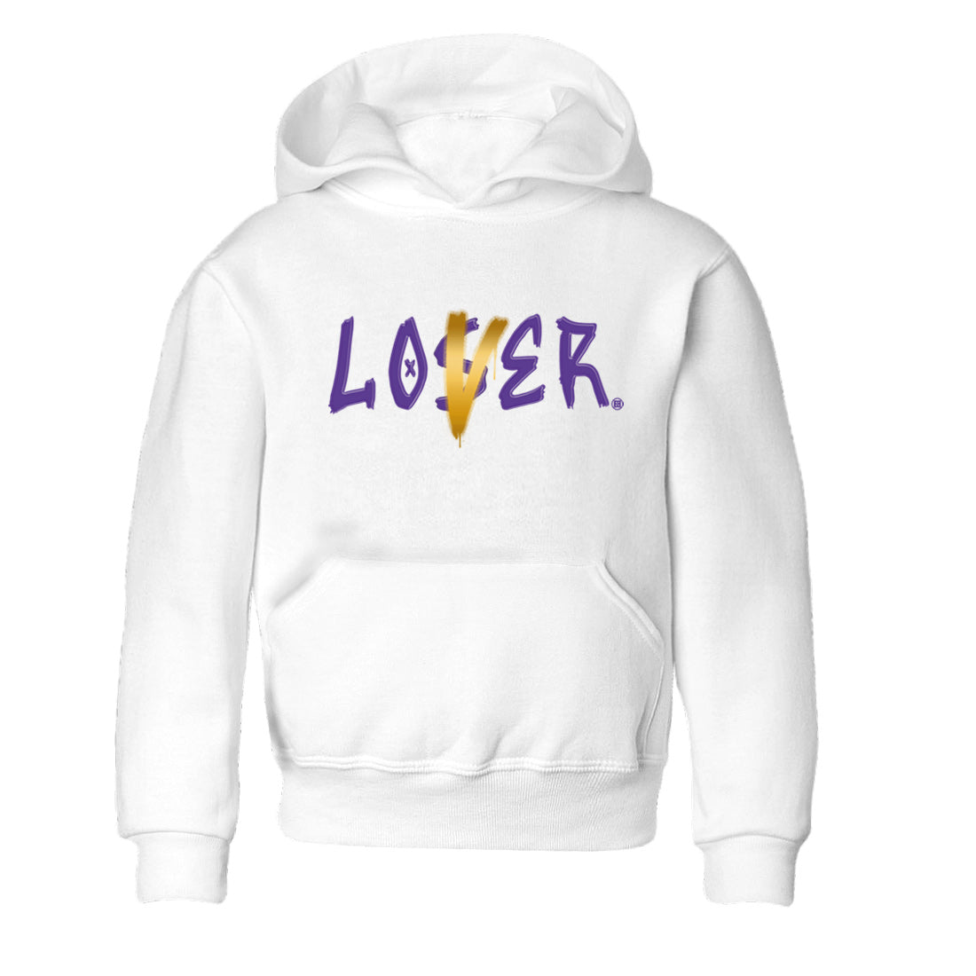 Loser Lover Kids Tops - Air Jordan 12 Field Purple