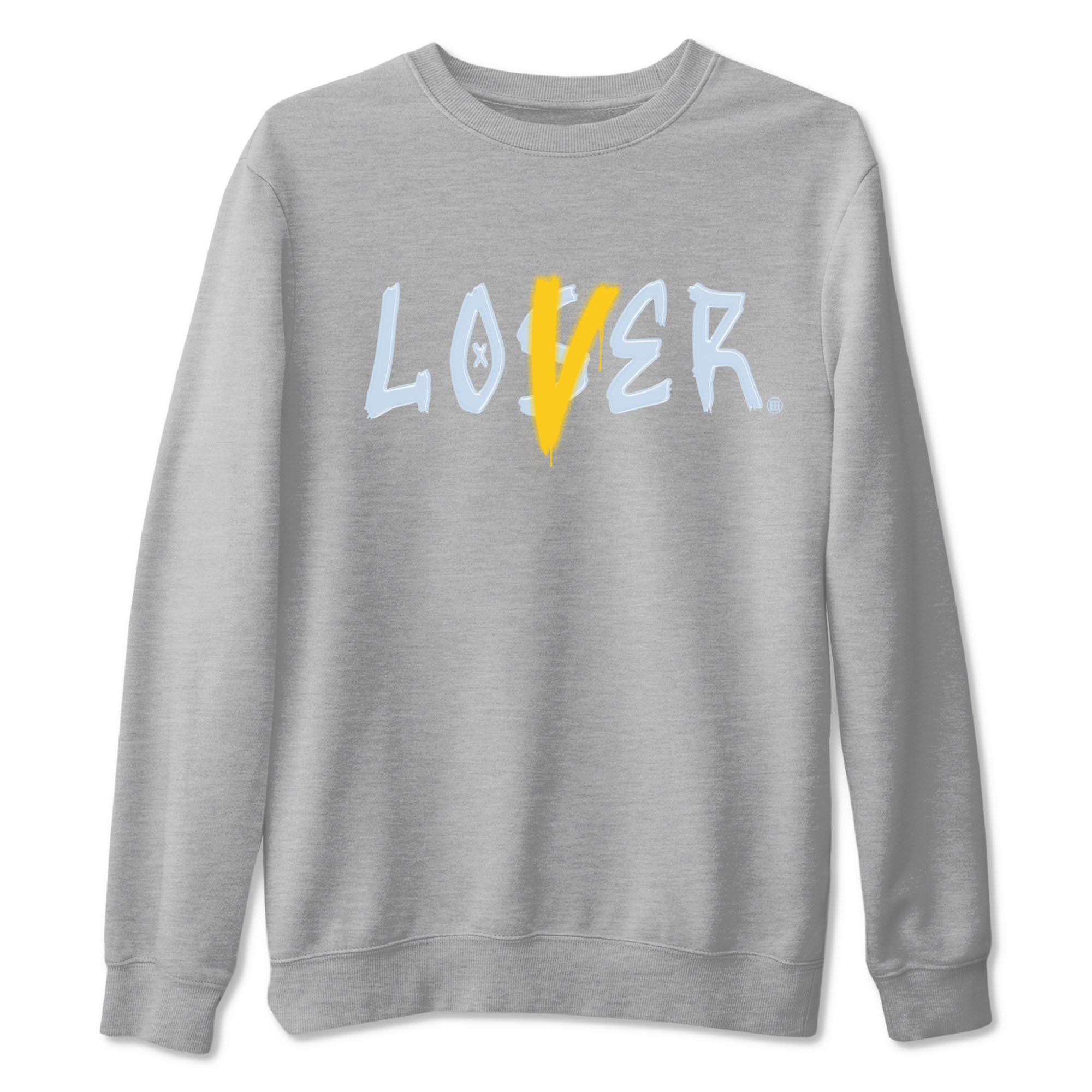 Loser Lover snkmatch Tees - Air Jordan 13 Blue Grey