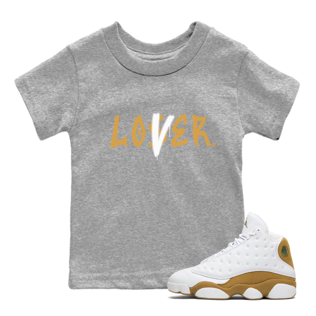 Loser Lover snkmatch Tee Kids - Air Jordan 13 Wheat