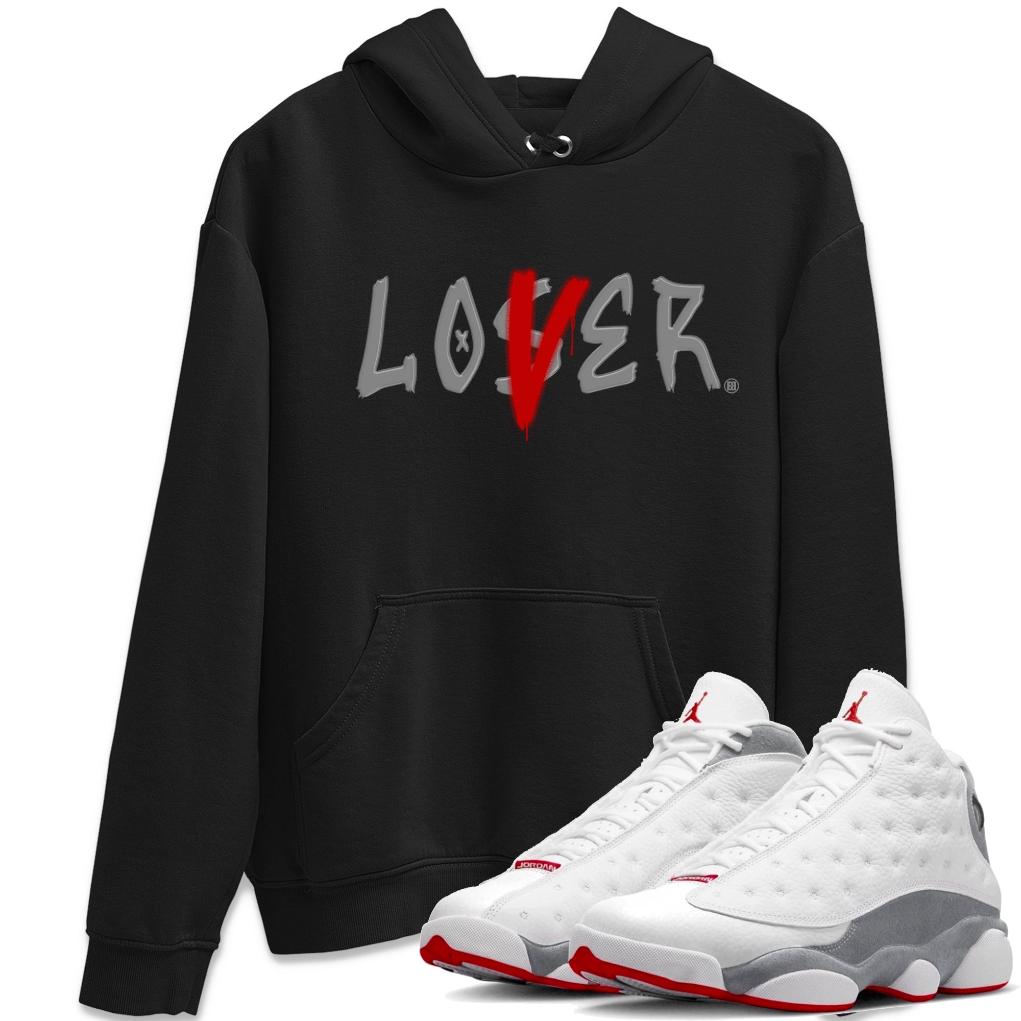 Loser Lover Unisex Tops - Air Jordan 13 Wolf Grey