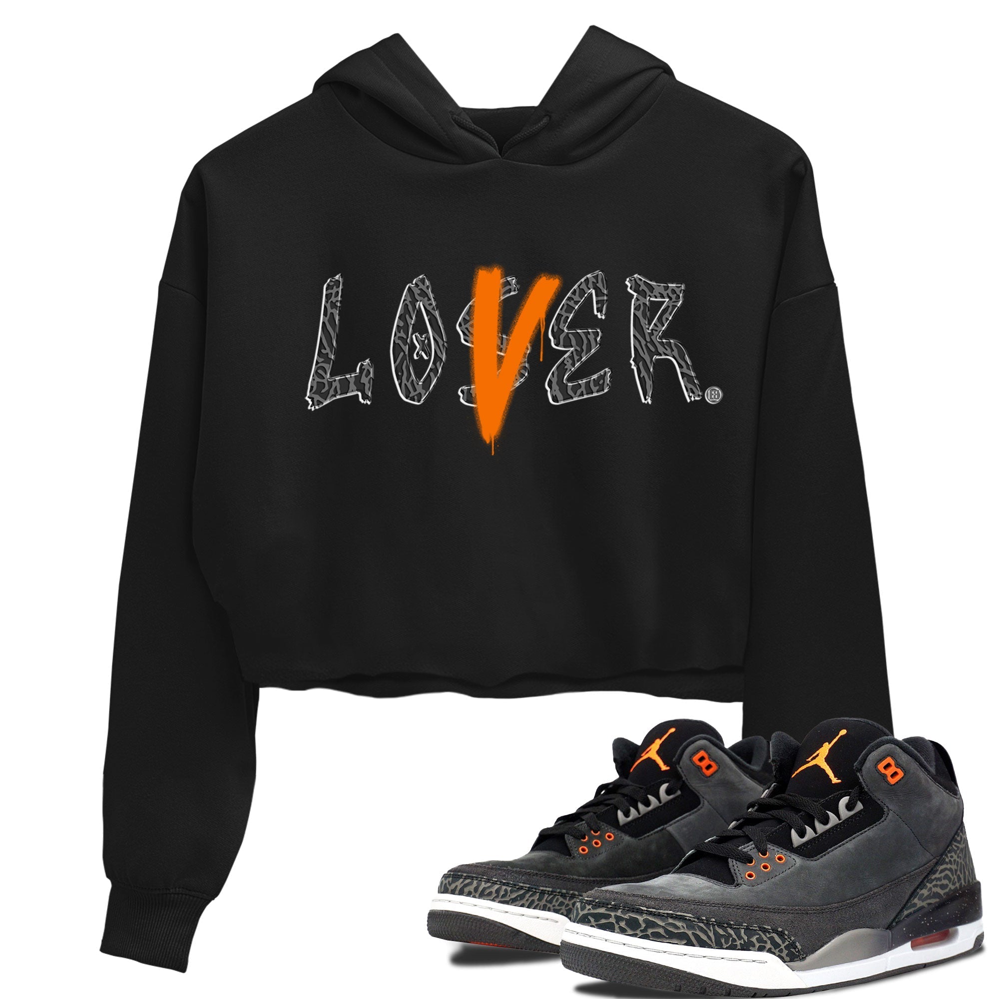 Loser Lover snkmatch Women's Top - Air Jordan 3 Fear