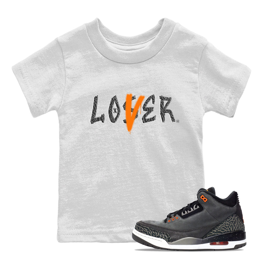 Loser Lover snkmatch Tee Kids - Air Jordan 3 Fear