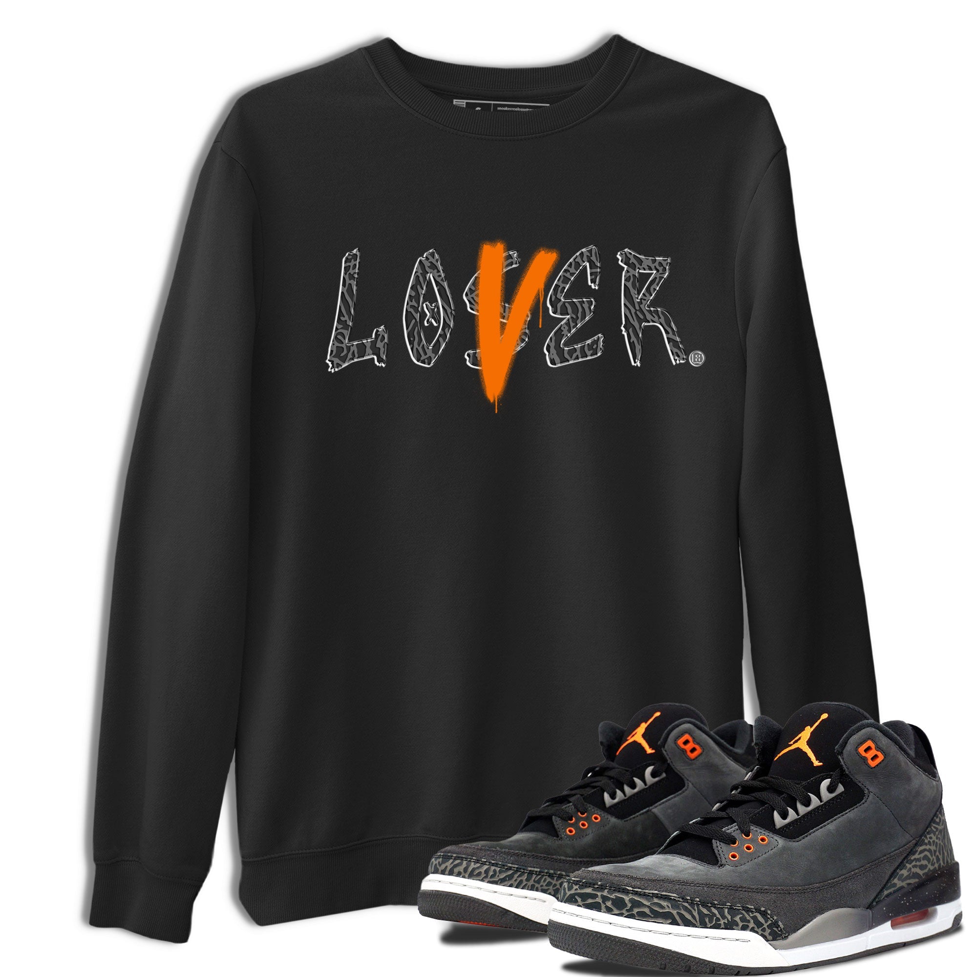 Loser Lover snkmatch Tee - Air Jordan 3 Fear