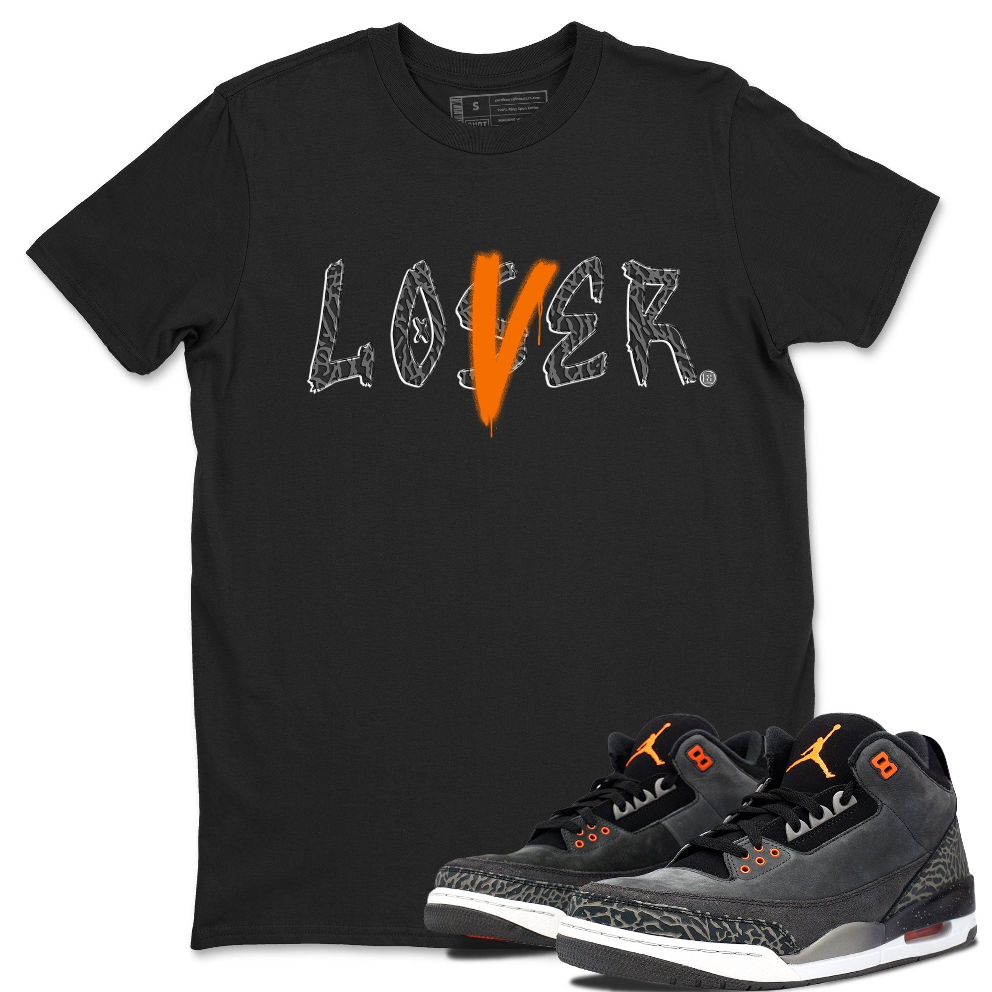 Loser Lover snkmatch Tee - Air Jordan 3 Fear