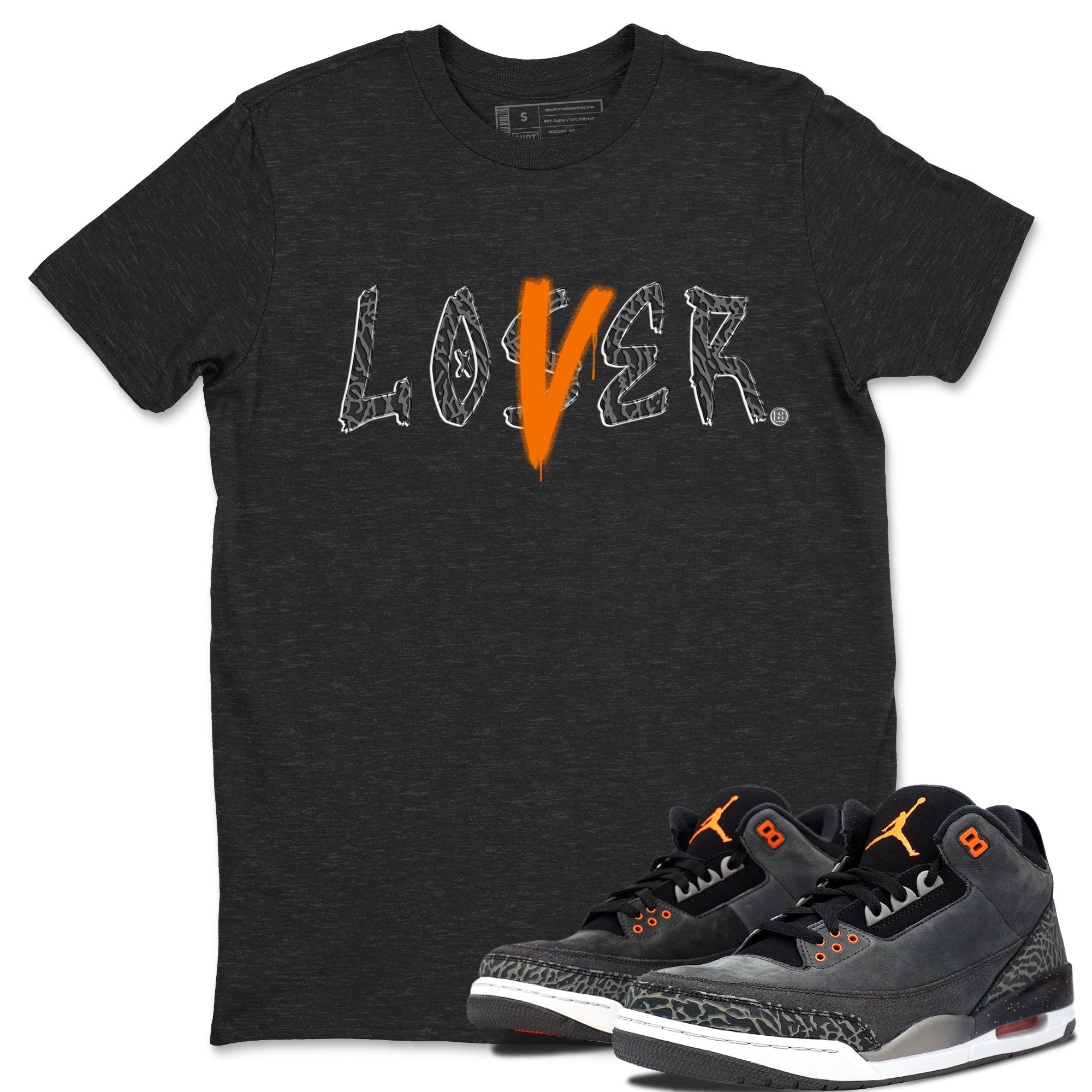 Loser Lover snkmatch Tee - Air Jordan 3 Fear