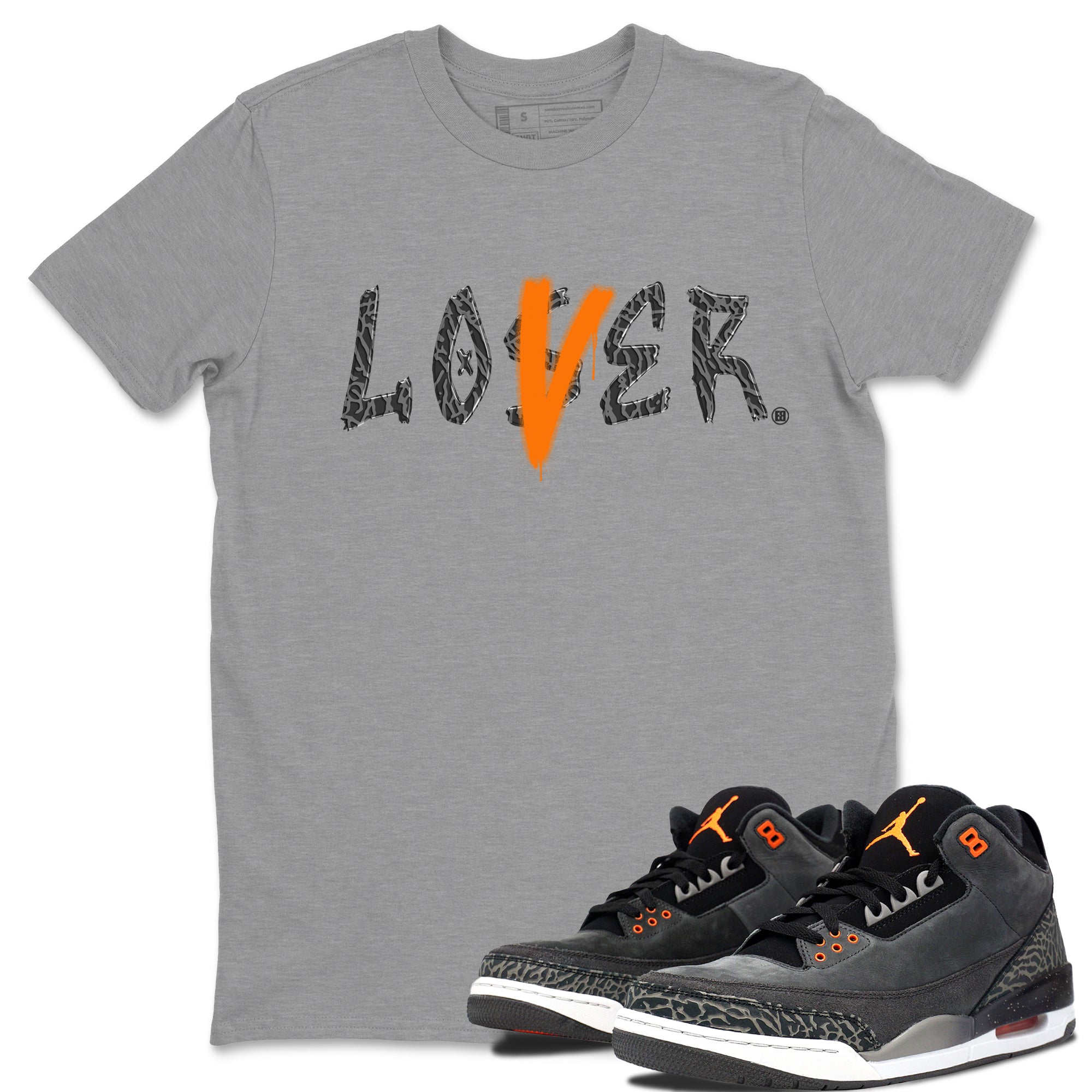 Loser Lover snkmatch Tee - Air Jordan 3 Fear