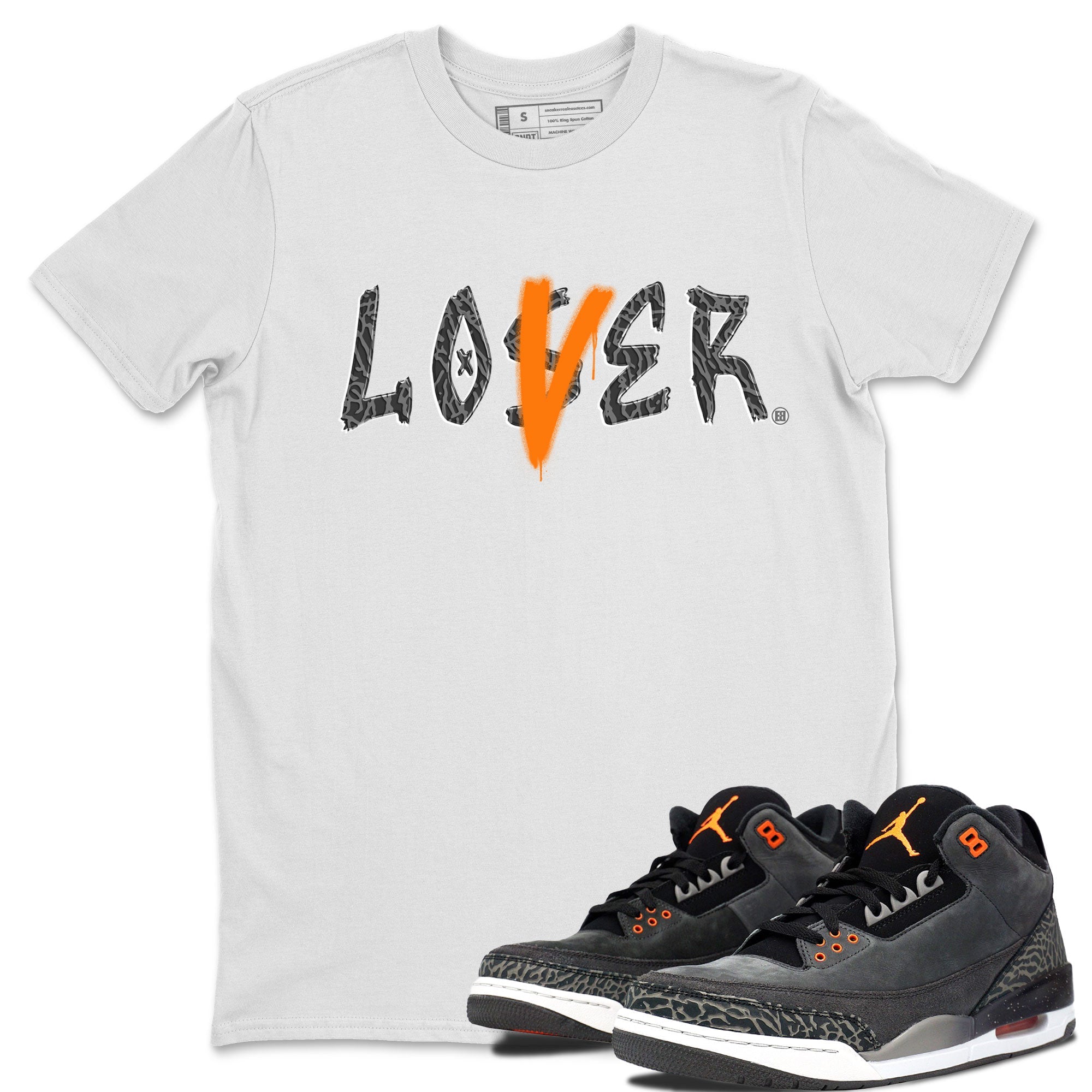 Loser Lover snkmatch Tee - Air Jordan 3 Fear