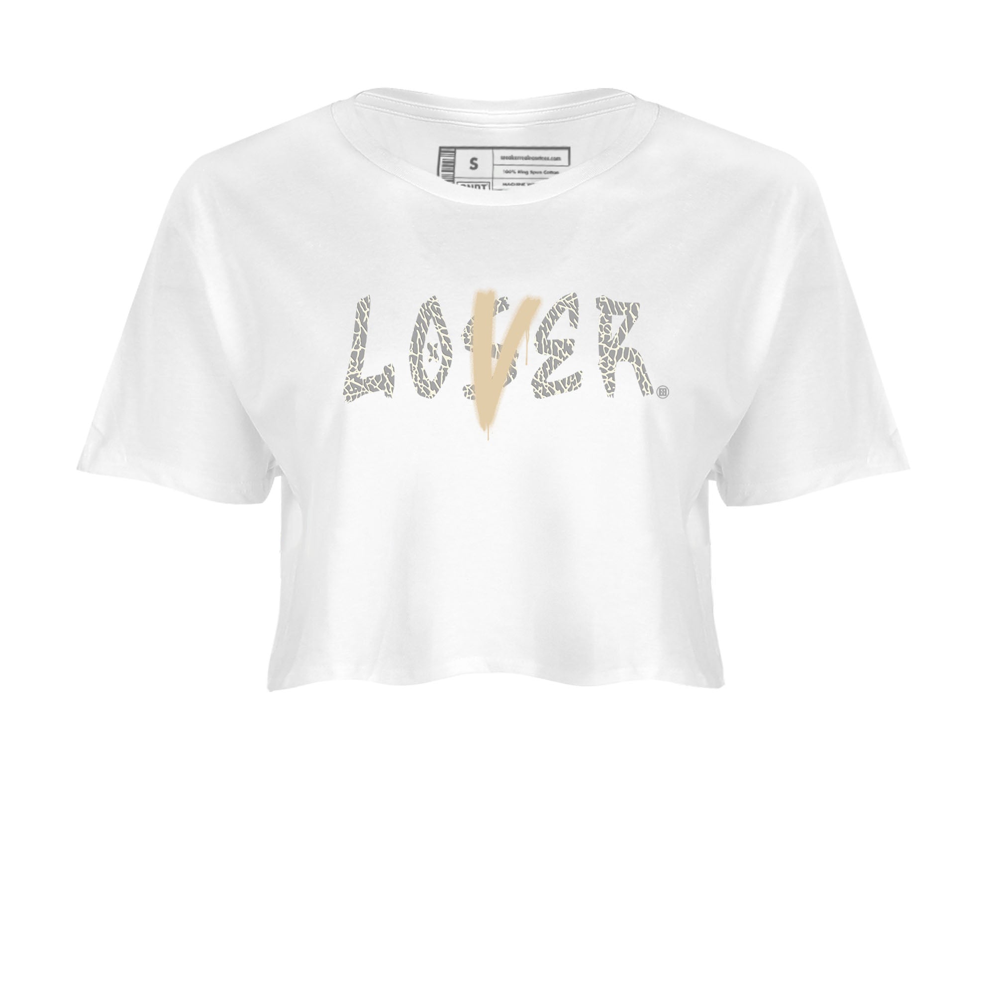 Loser Lover snkmatch Women's Top - Air Jordan 3 Ivory