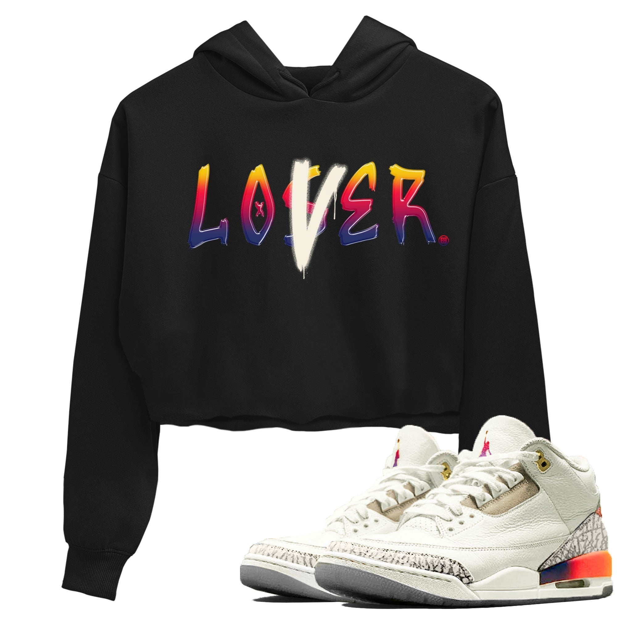 Loser Lover snkmatch Women's Top - Air Jordan 3 J Balvin
