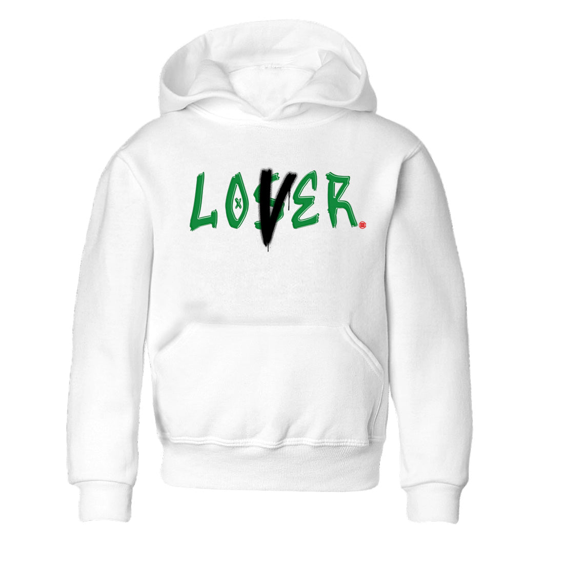 Loser Lover Kids Tops - Air Jordan 3 Lucky Green